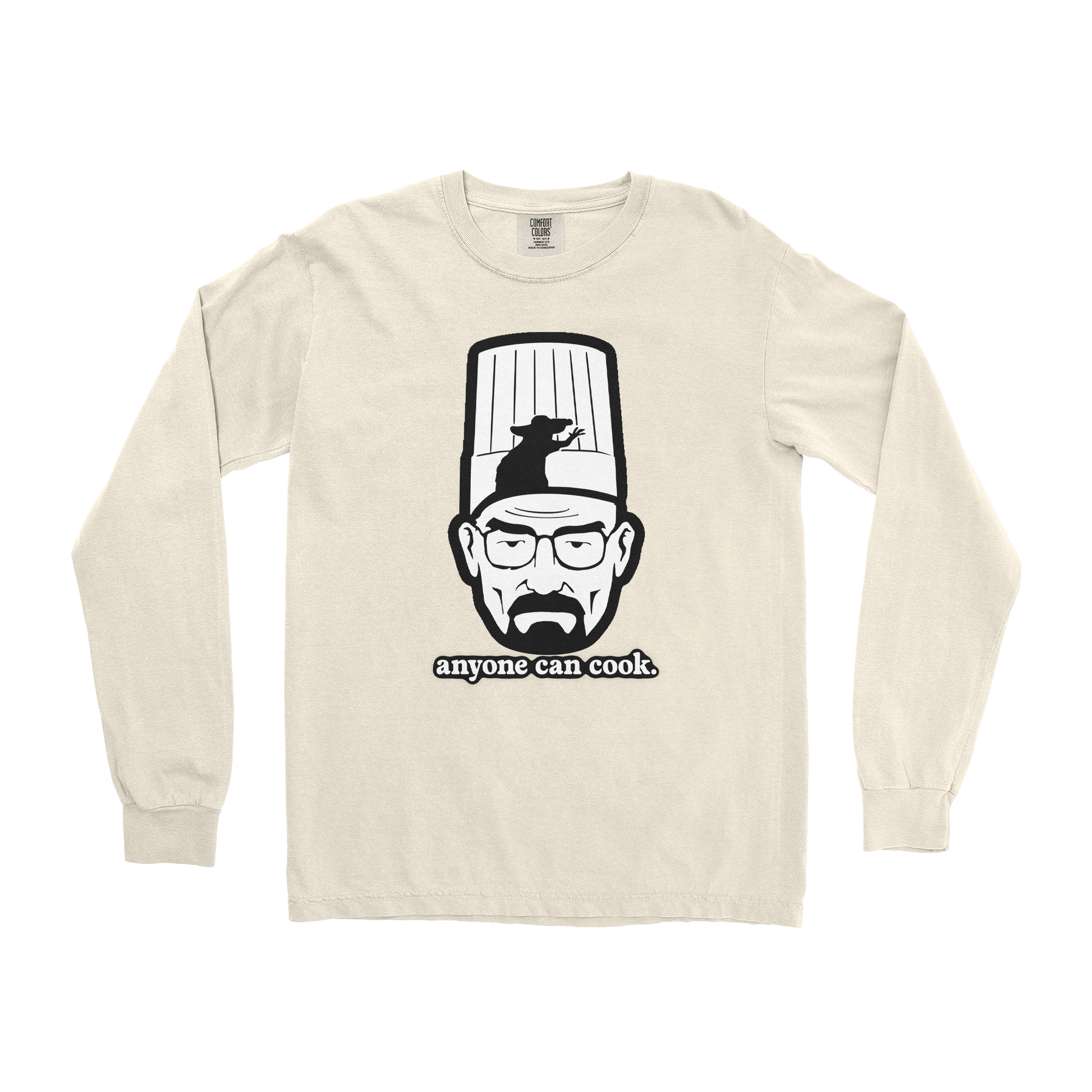 Comfort Colors Long Sleeve Everyone Can Cook in Ivory
