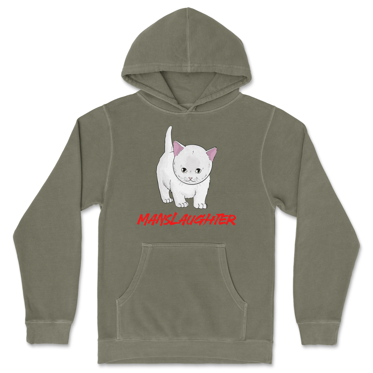 Independent Clothing Co. Hoodie Manslaughter in Olive