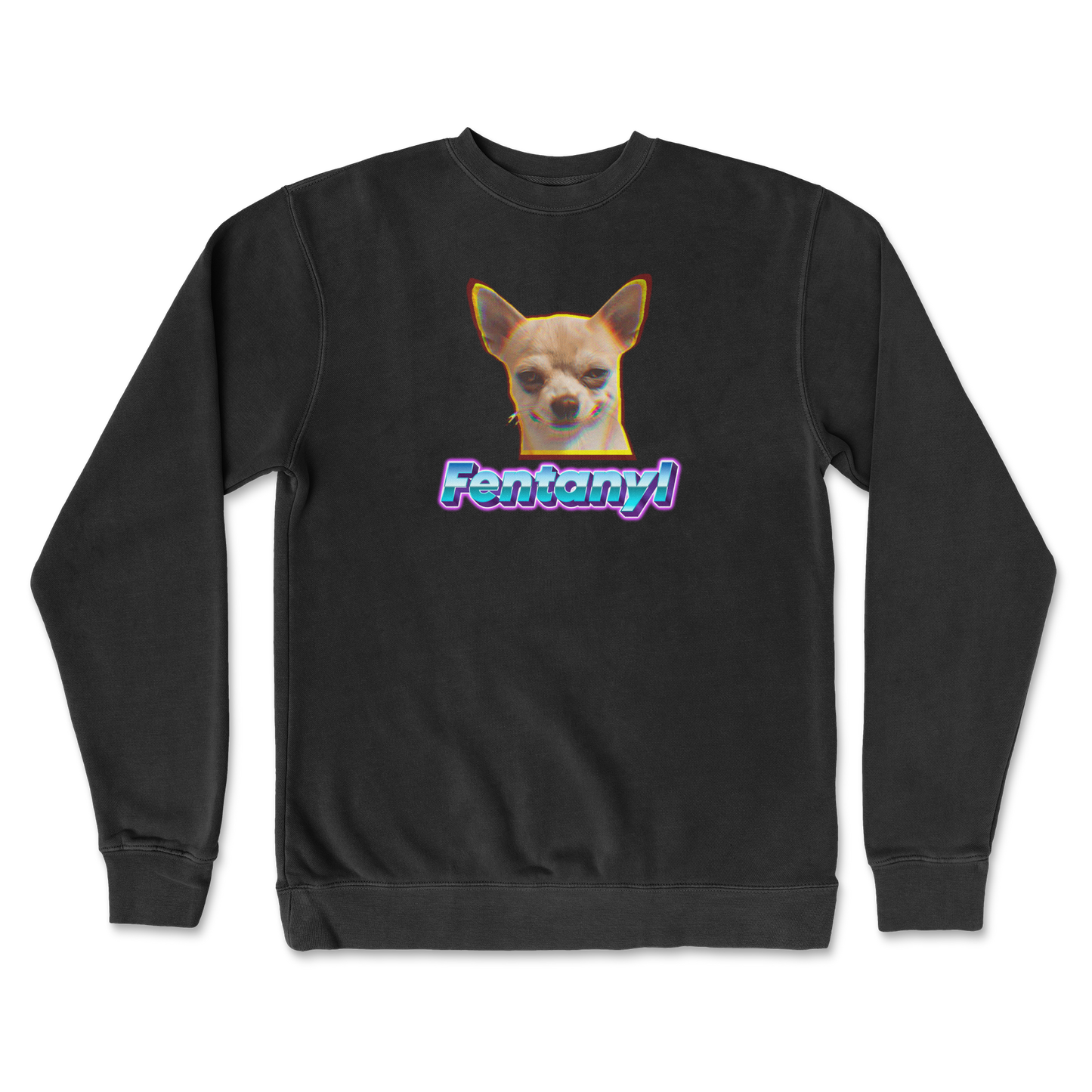 Independent Clothing Co. Crew Neck Fent in Black