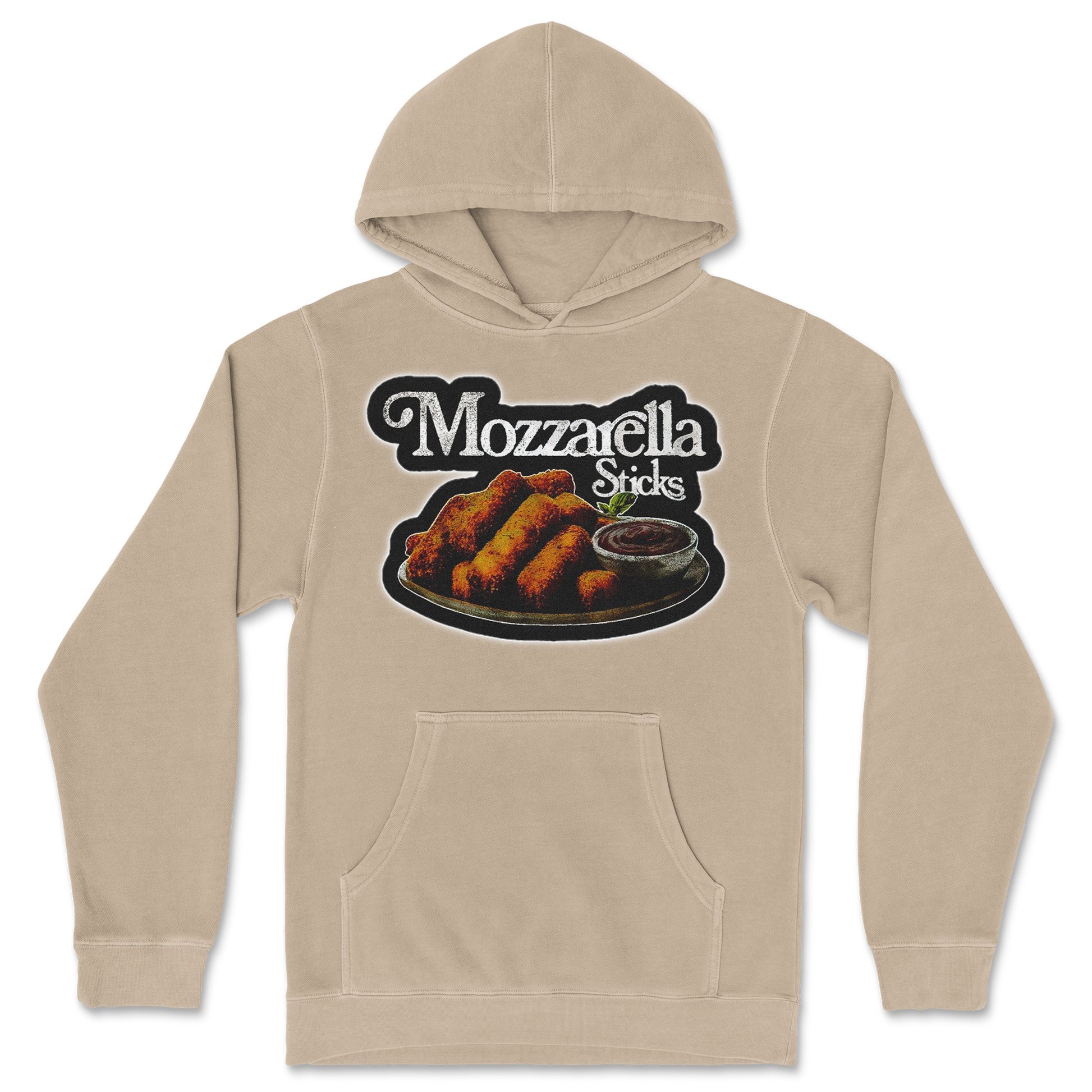 Independent Clothing Co. Hoodie Mozzarella Sticks in Sandstone