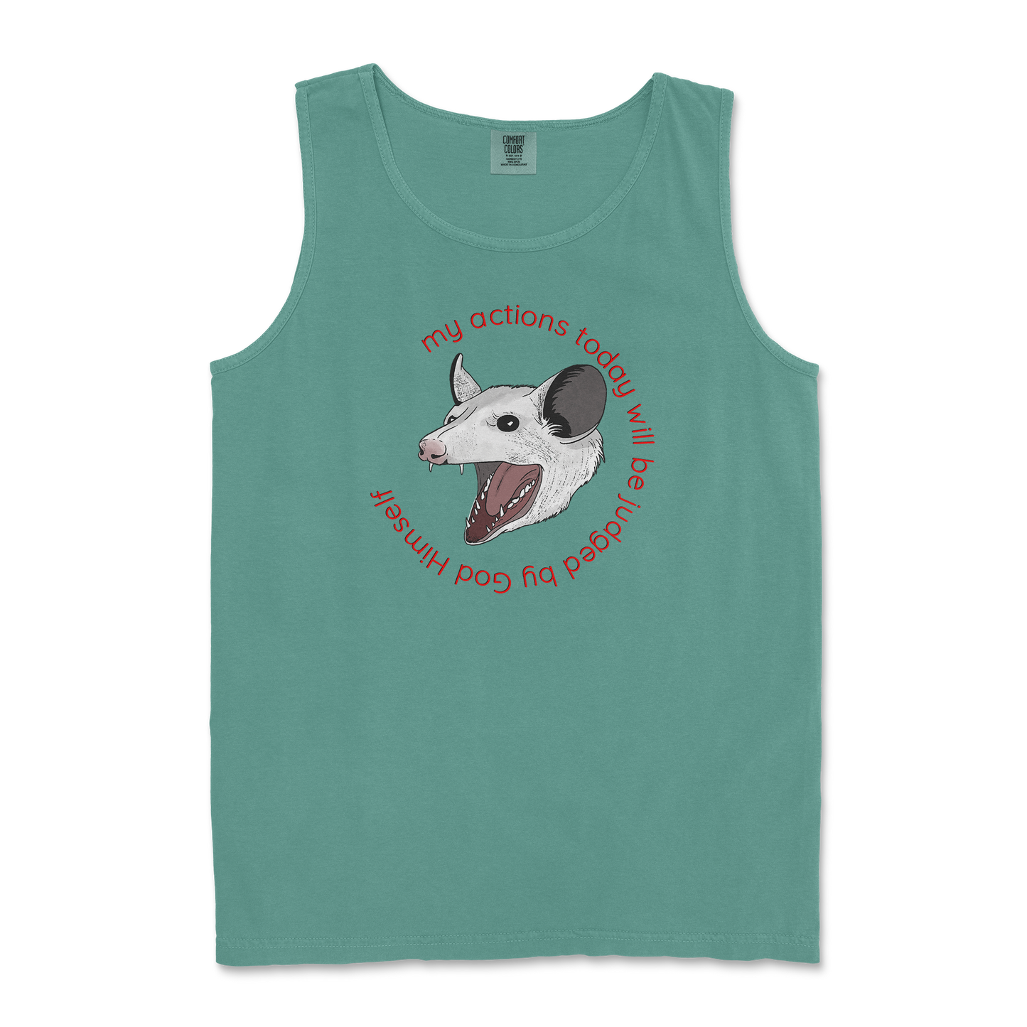 Comfort Colors Tank Top in LightGreen