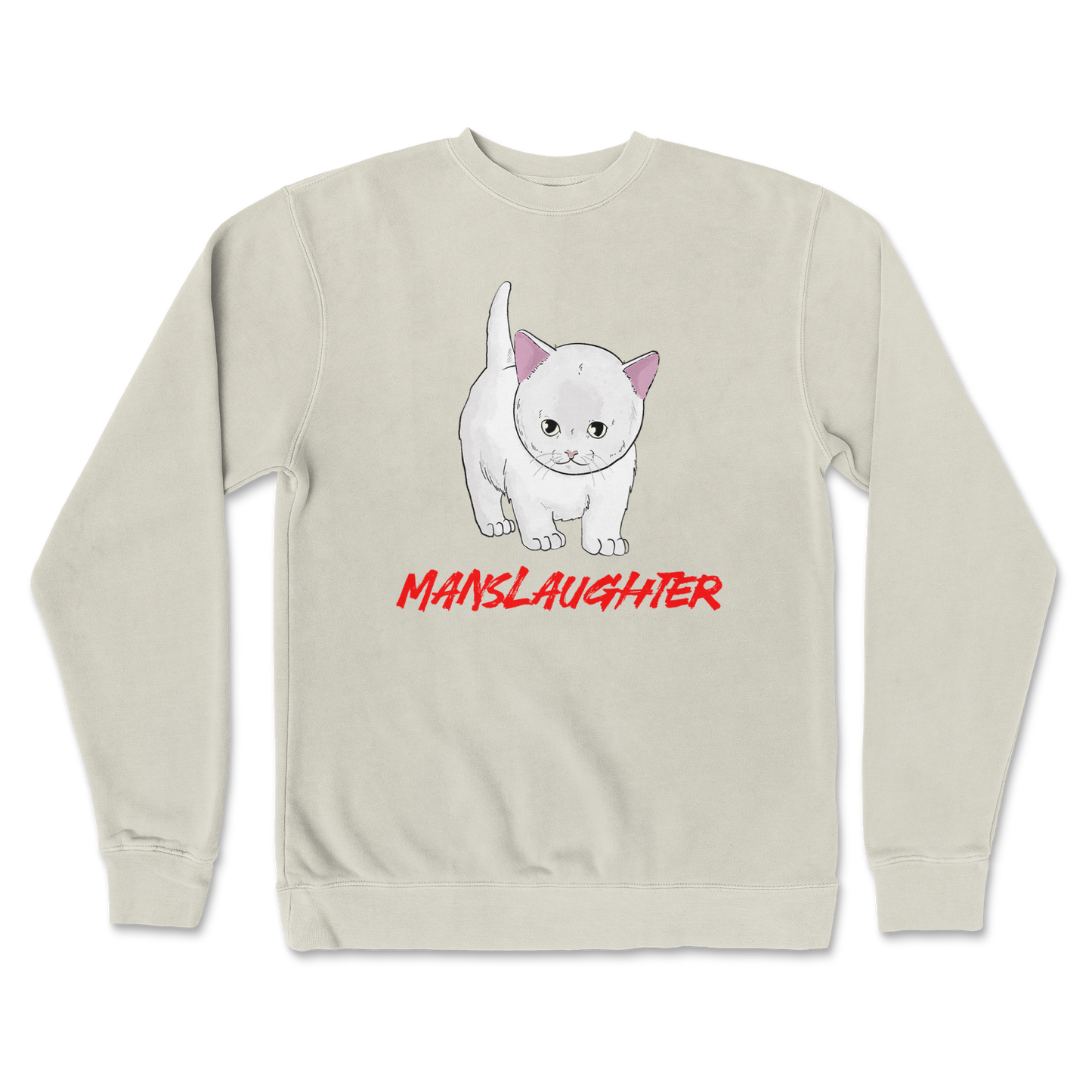 Independent Clothing Co. Crew Neck Manslaughter in Bone