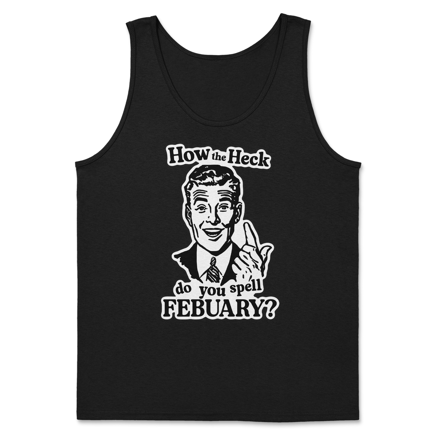 Heavy Blend Tank Top February in Black