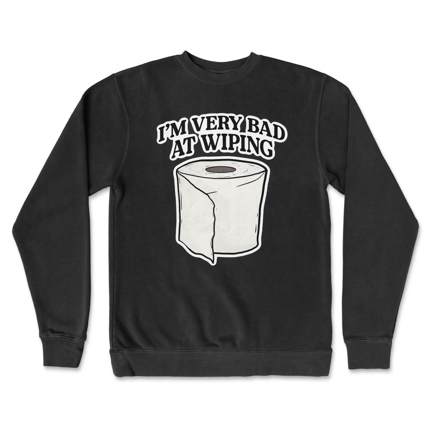 Independent Clothing Co. Crew Neck Bad Wiper in Black