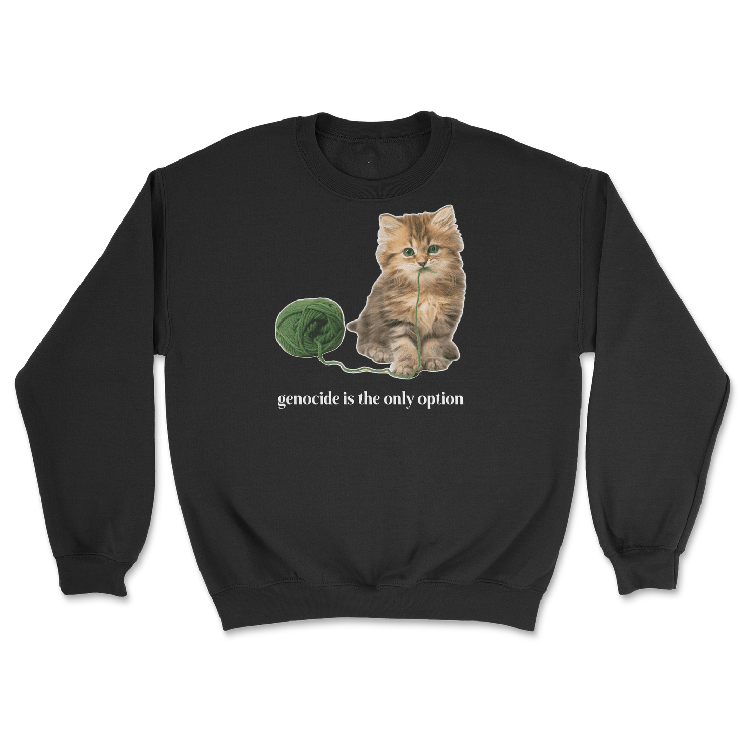 Genocide Kitty Crew Neck