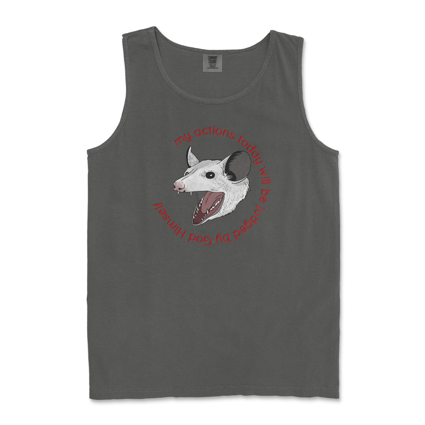 Comfort Colors Tank Top in Pepper