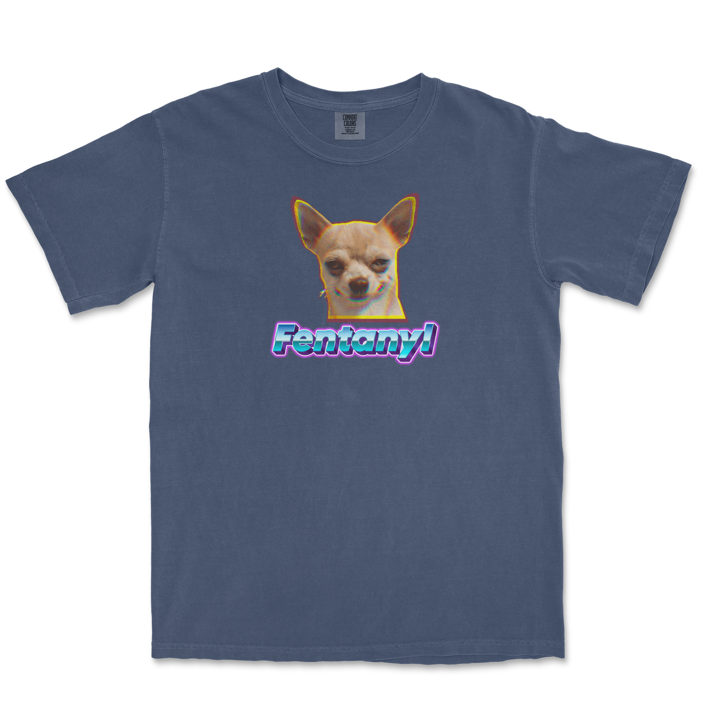 Comfort Colors T-Shirt Fent in Midnight