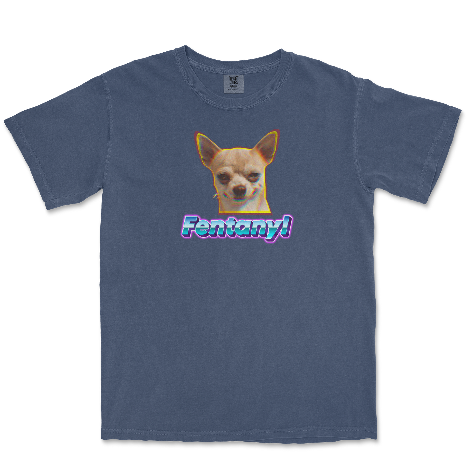 Comfort Colors T-Shirt Fent in Midnight