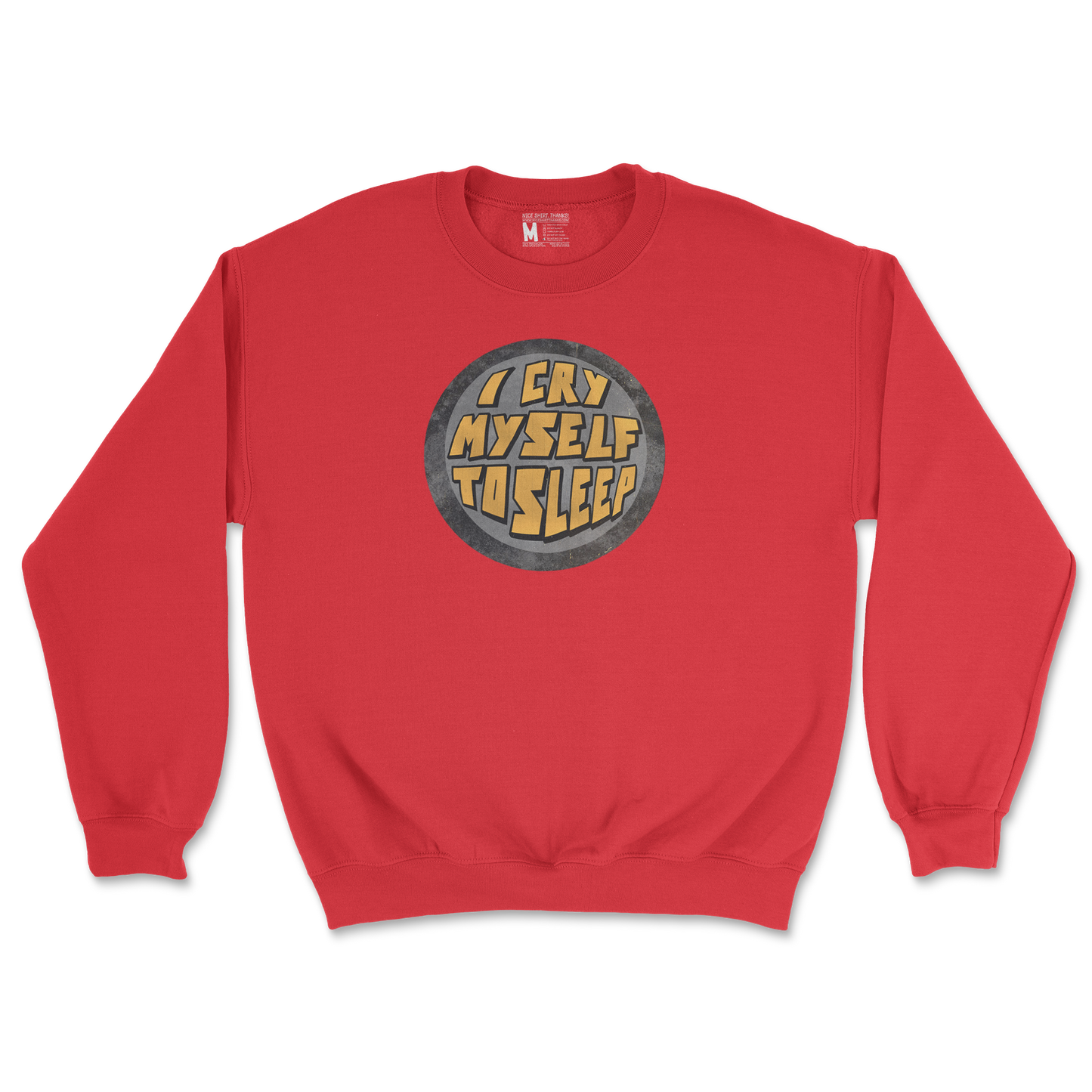 Gildan SoftStyle Crew Neck Im Ok in Red