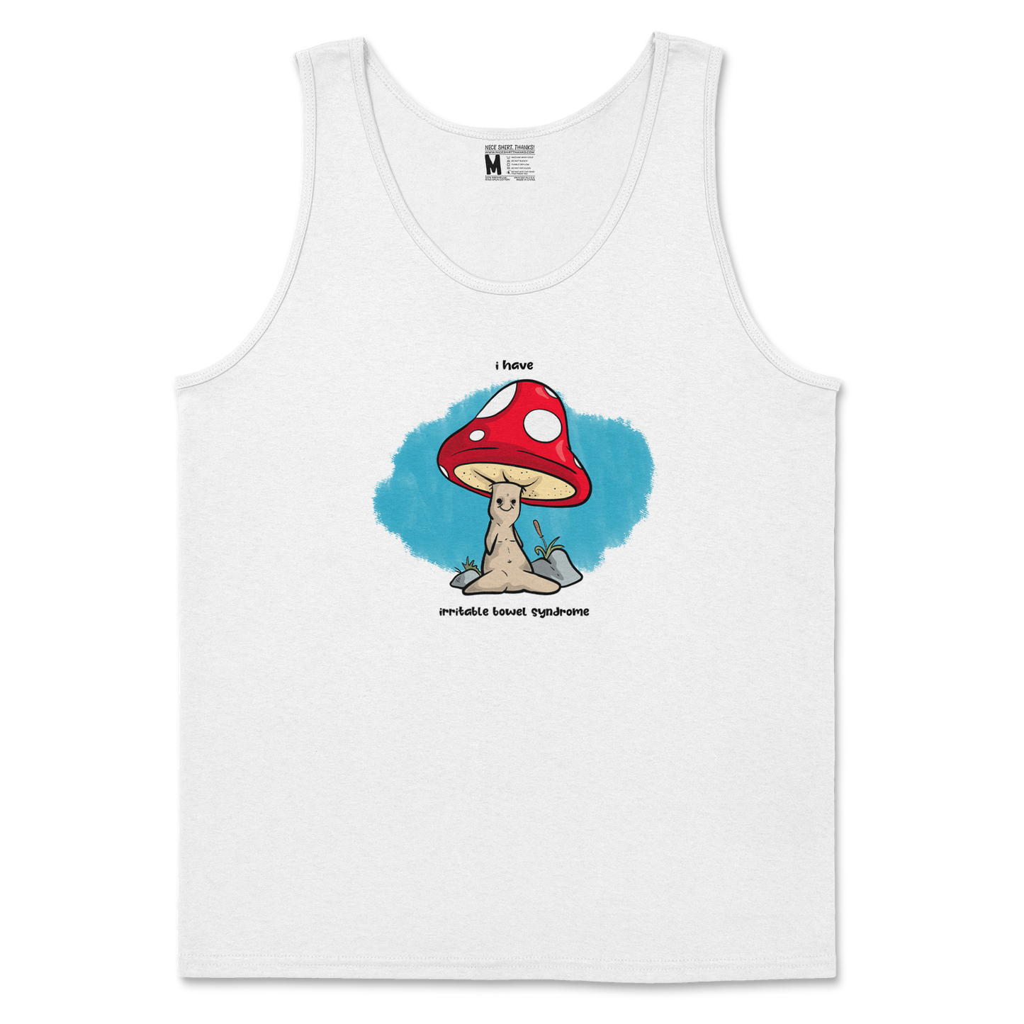 Gildan SoftStyle Tank Top IBS in White