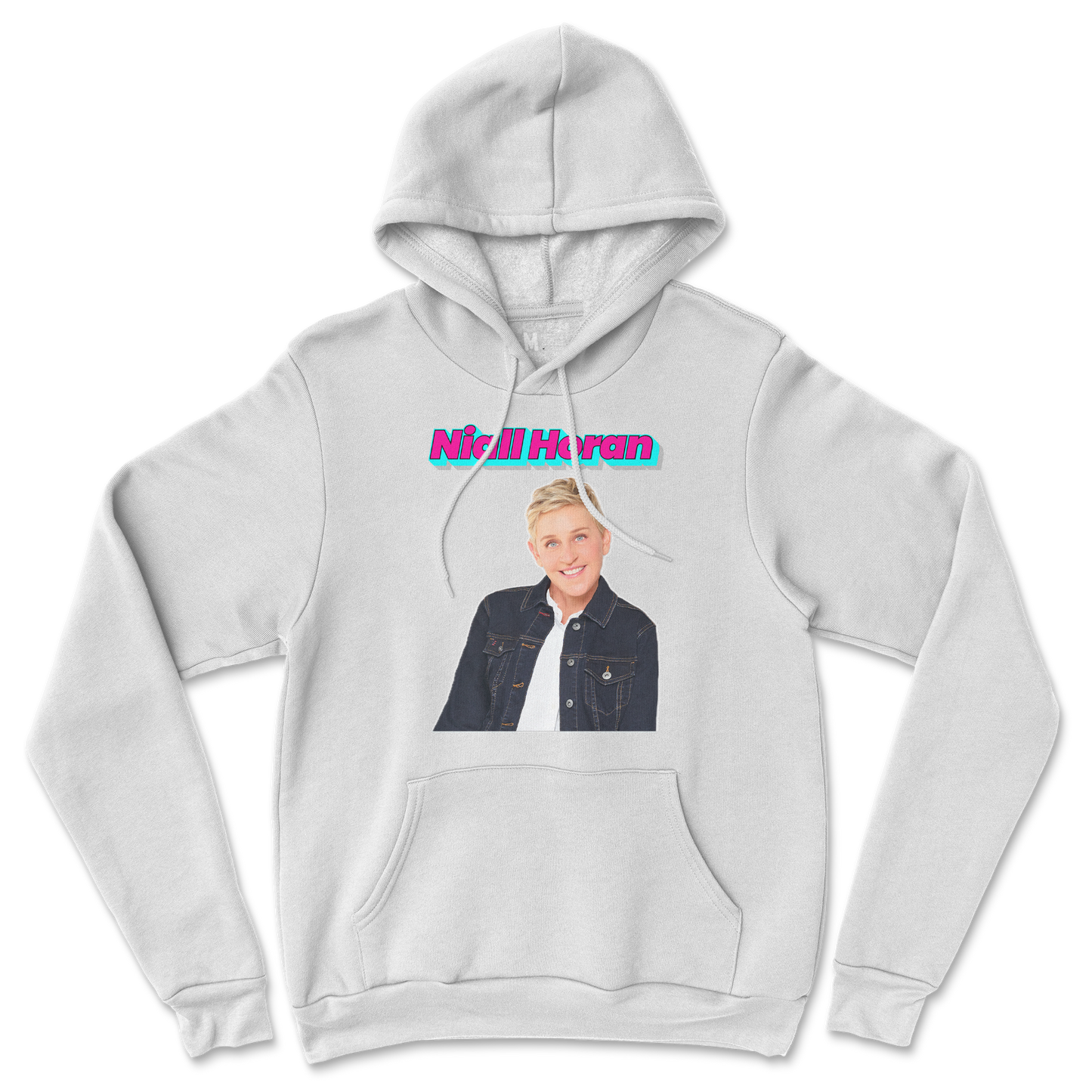Gildan SoftStyle Hoodie Niall Horan in White
