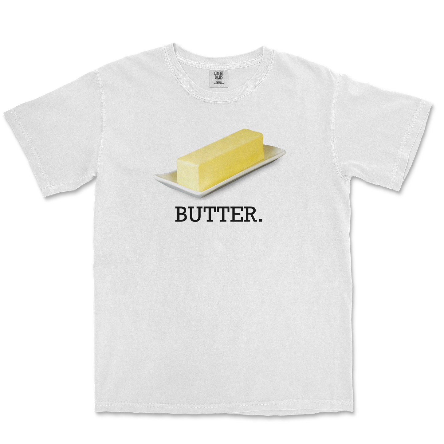 Comfort Colors T-Shirt Butter in White