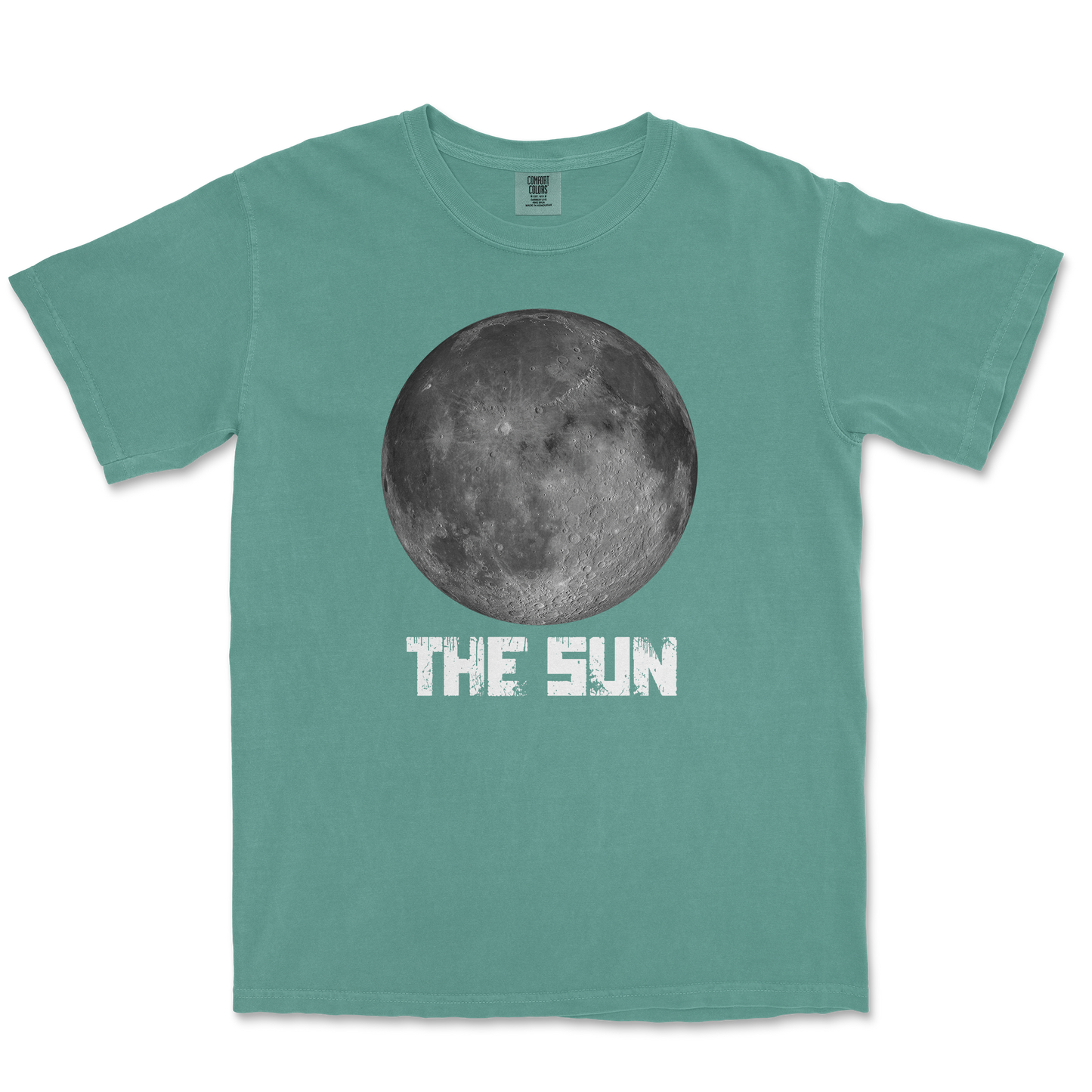 Comfort Colors T-Shirt The Sun in LightGreen