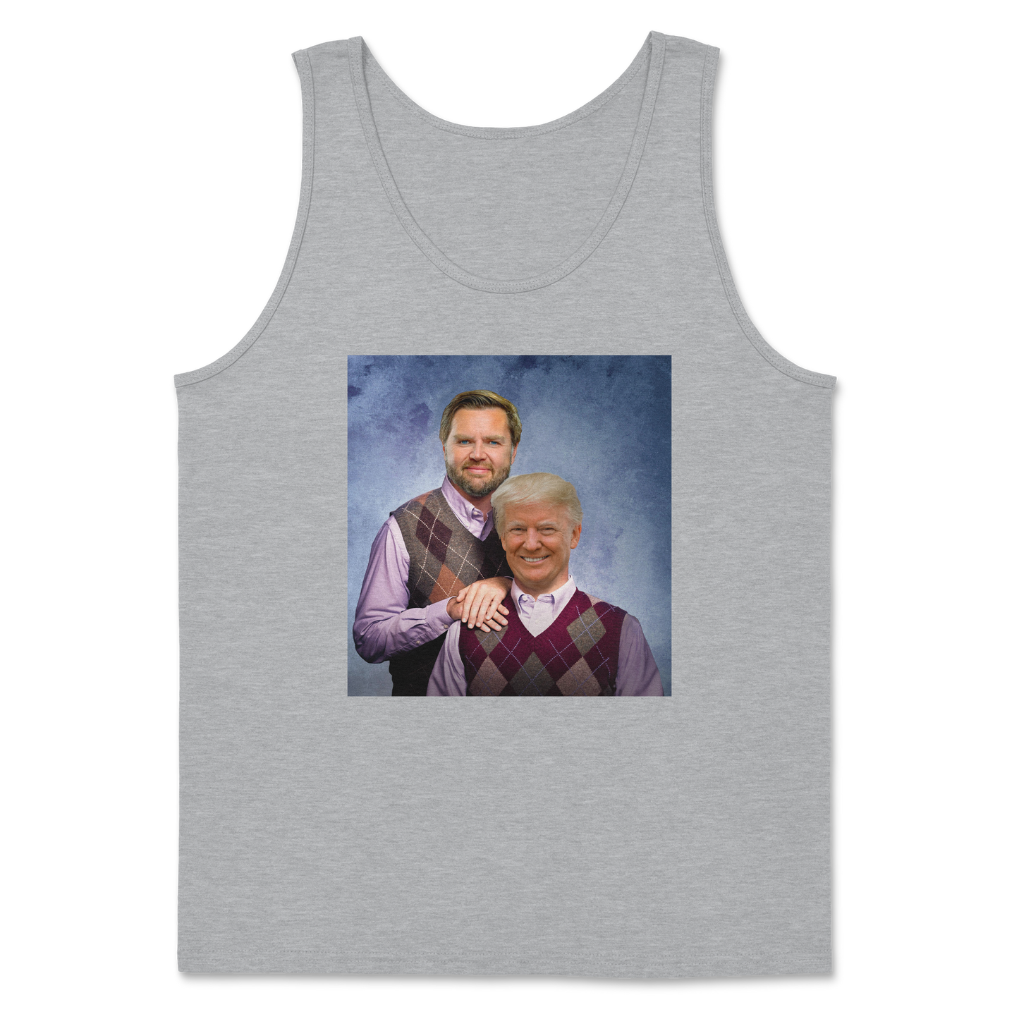 The Nice Shirt Tank Top Step Brothers  in Sport-Grey