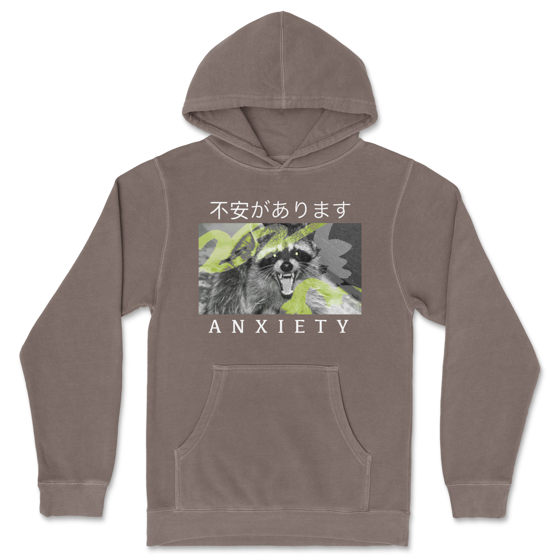 Independent Clothing Co. Hoodie Anxiety in Clay