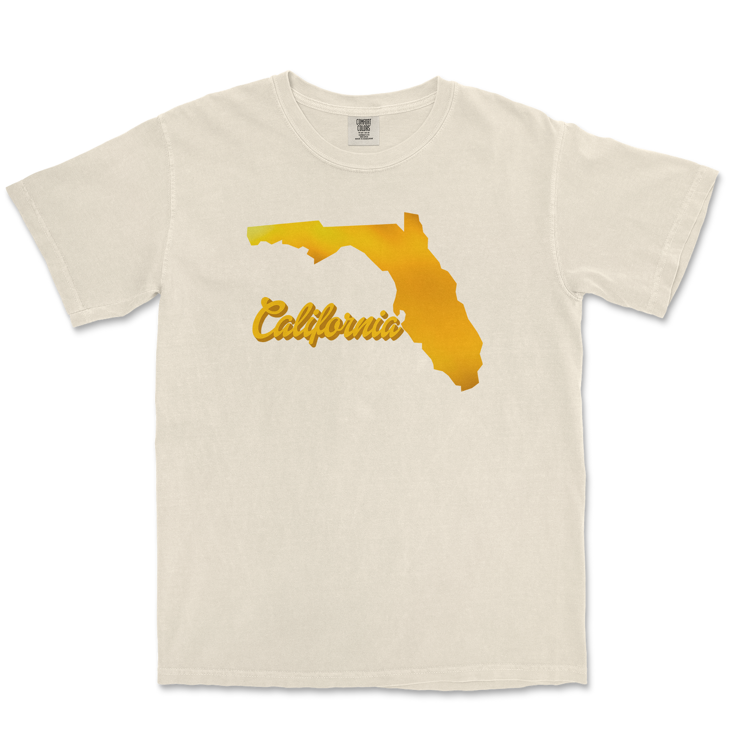 Comfort Colors T-Shirt California in Ivory