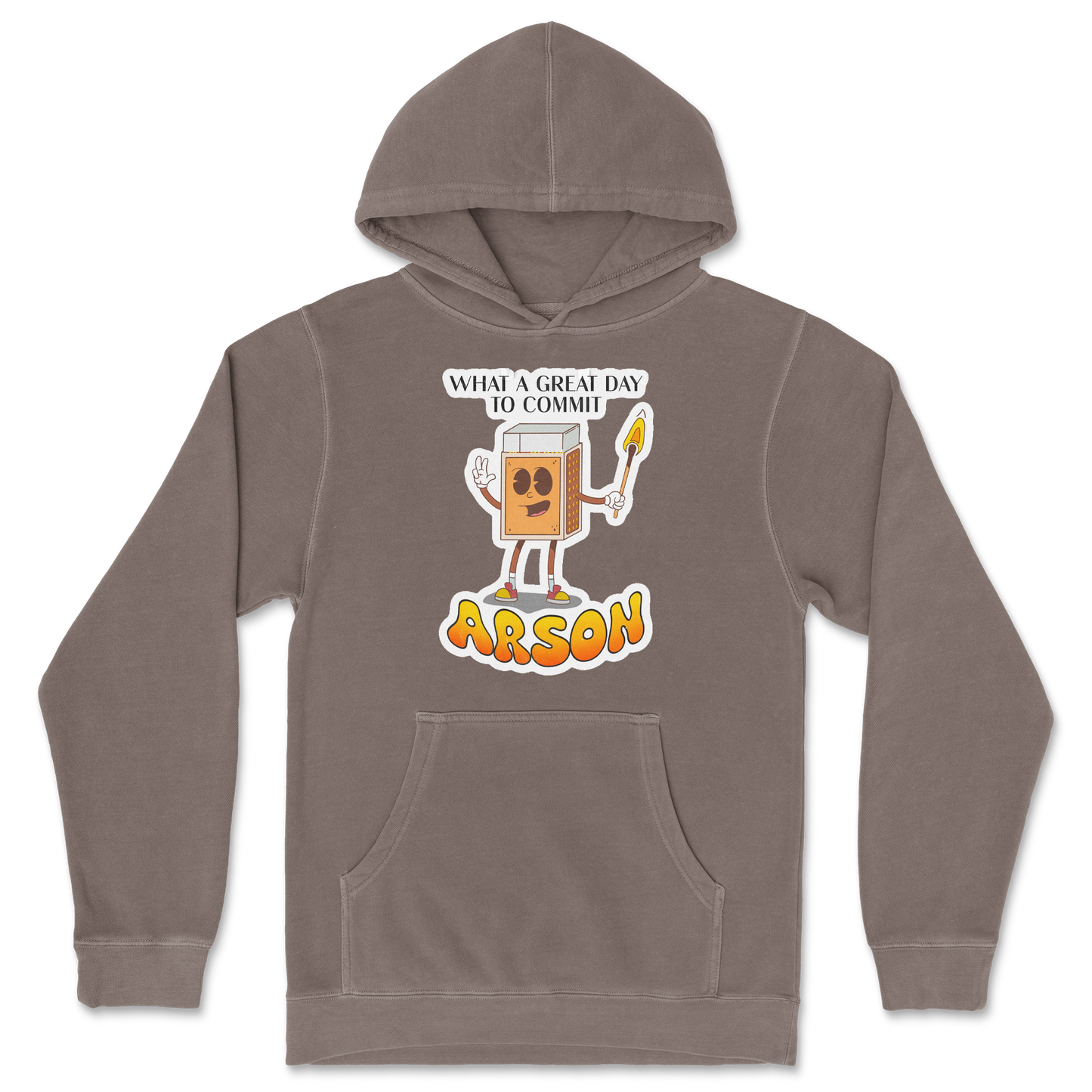 Independent Clothing Co. Hoodie Commit Arson in Clay