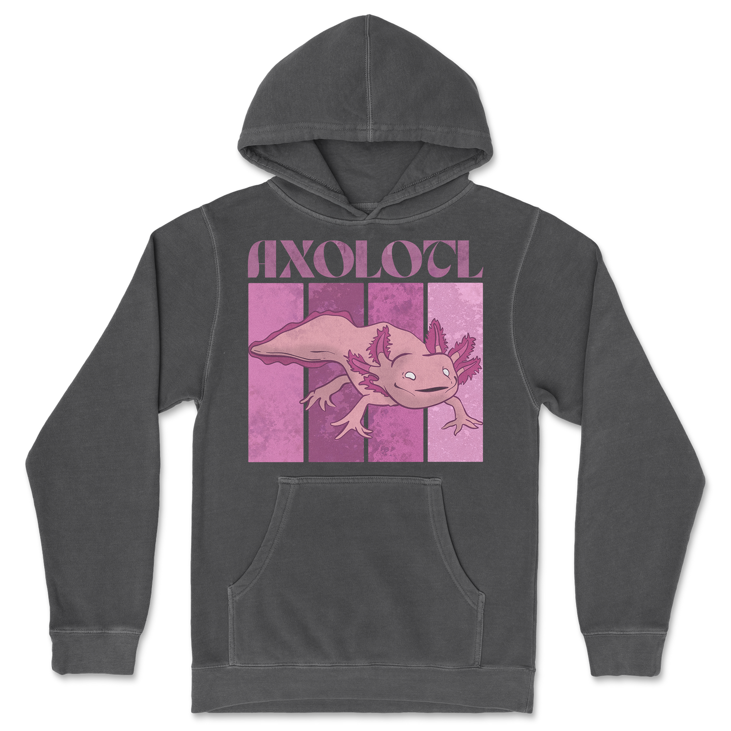 Independent Clothing Co. Hoodie Axolotl in Black