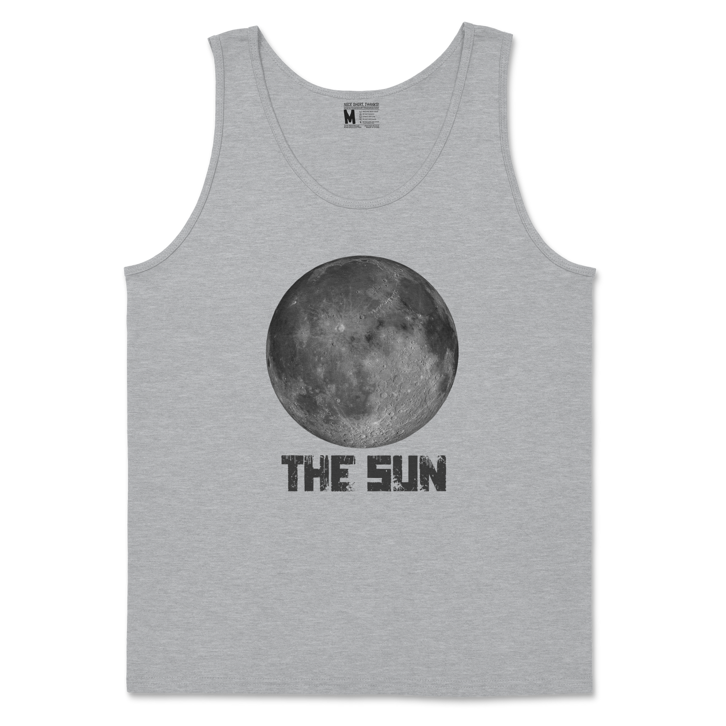 Gildan SoftStyle Tank Top The Sun in SportsGrey