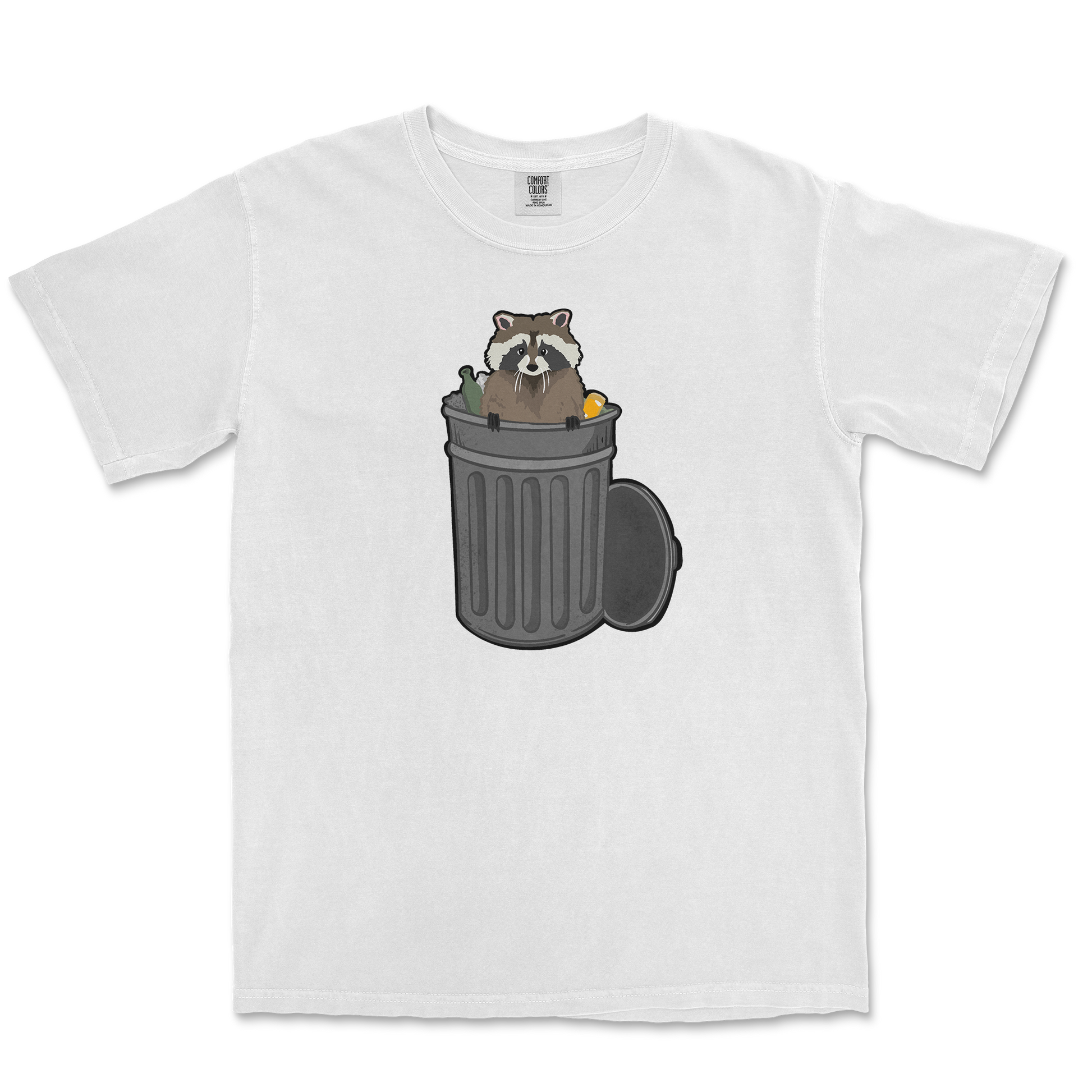 Comfort Colors T-Shirt Trash Panda Enthusiast in White