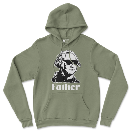 Gildan SoftStyle Hoodie Father  in Military-Green