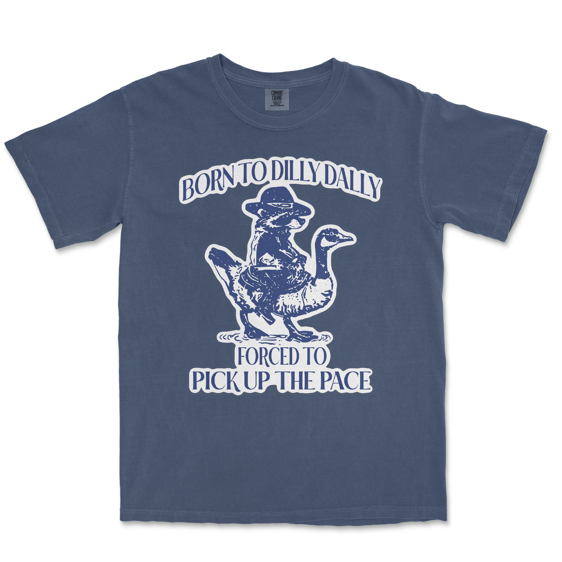 Comfort Colors T-Shirt Dilly Dally  in Midnight