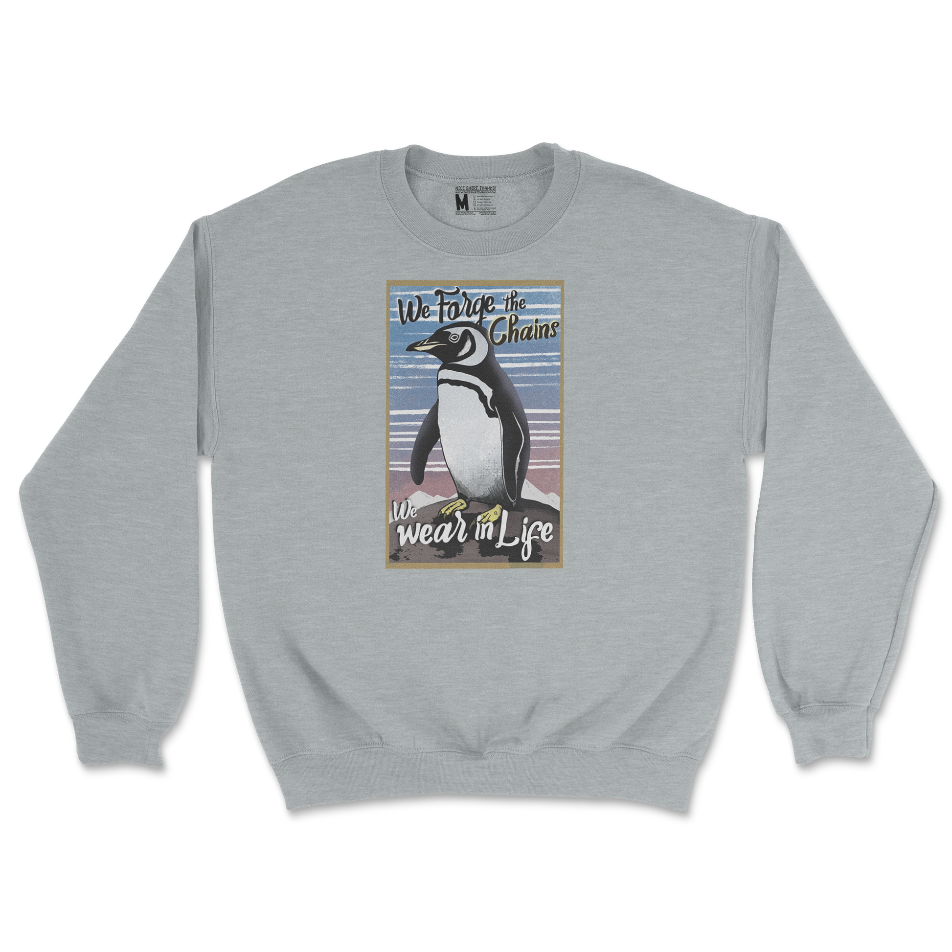 Gildan SoftStyle Crew Neck in Sports Grey