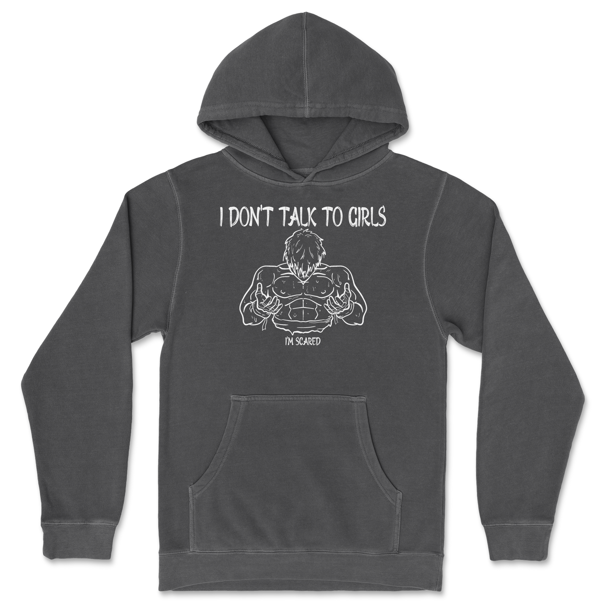 Independent Clothing Co. Hoodie Gym Shirt in Black