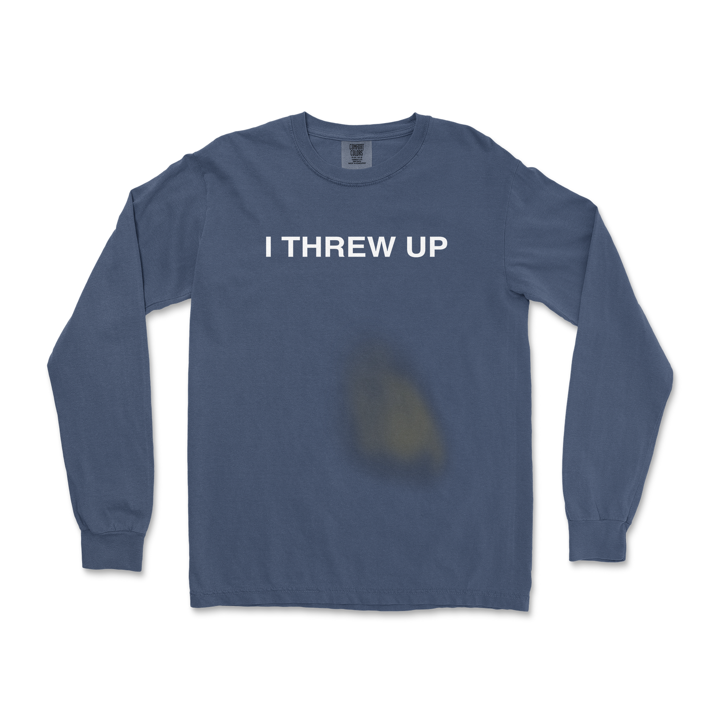 Comfort Colors Long Sleeve Mom I Threw Up in Midnight
