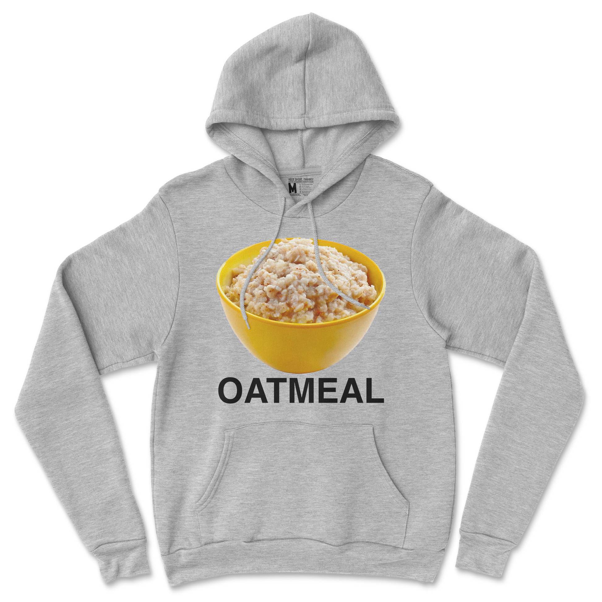Gildan SoftStyle Hoodie Oatmeal in Sports Grey