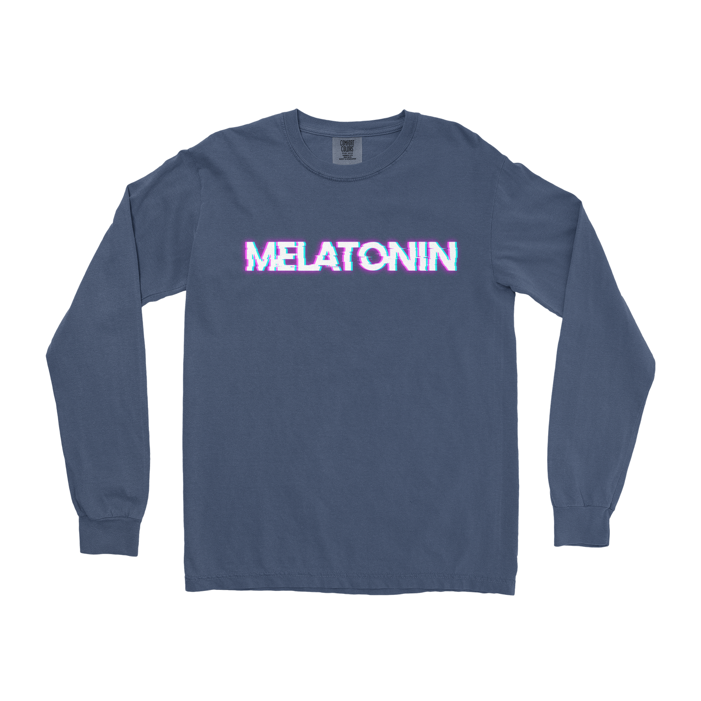 Comfort Colors Long Sleeve Melatonin in Midnight