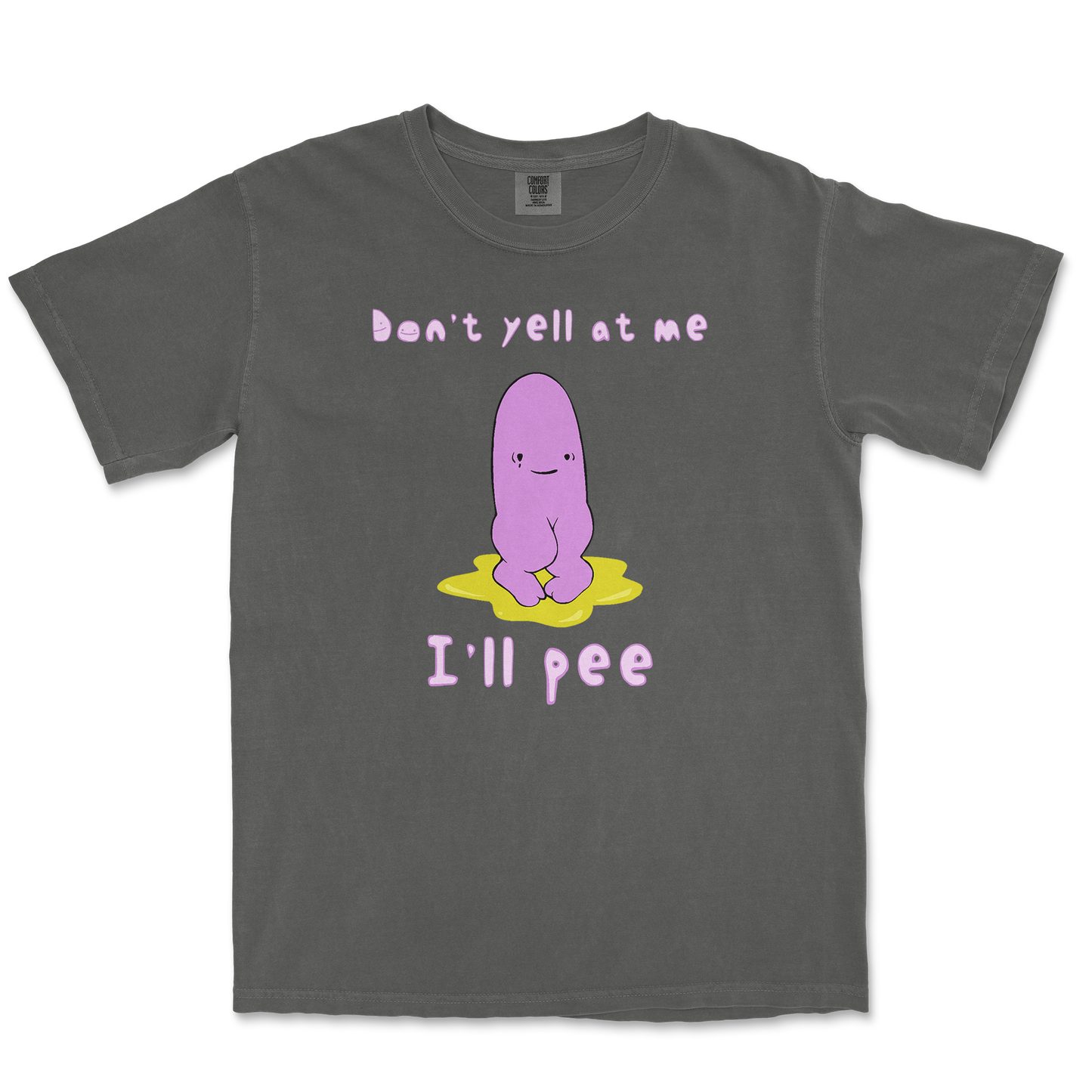 Comfort Colors T-Shirt Dont Yell 2 in Pepper