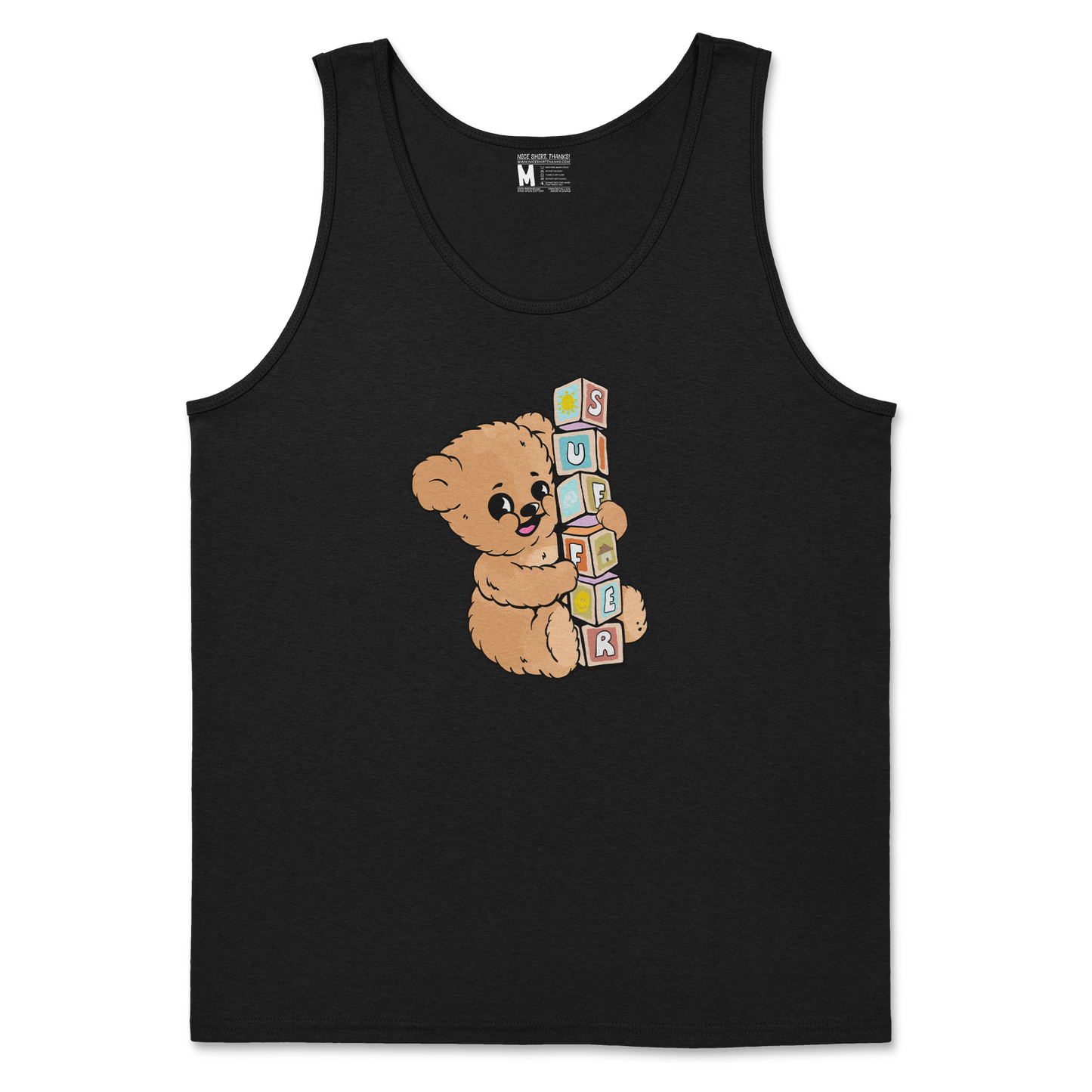 Gildan SoftStyle Tank Top in Black