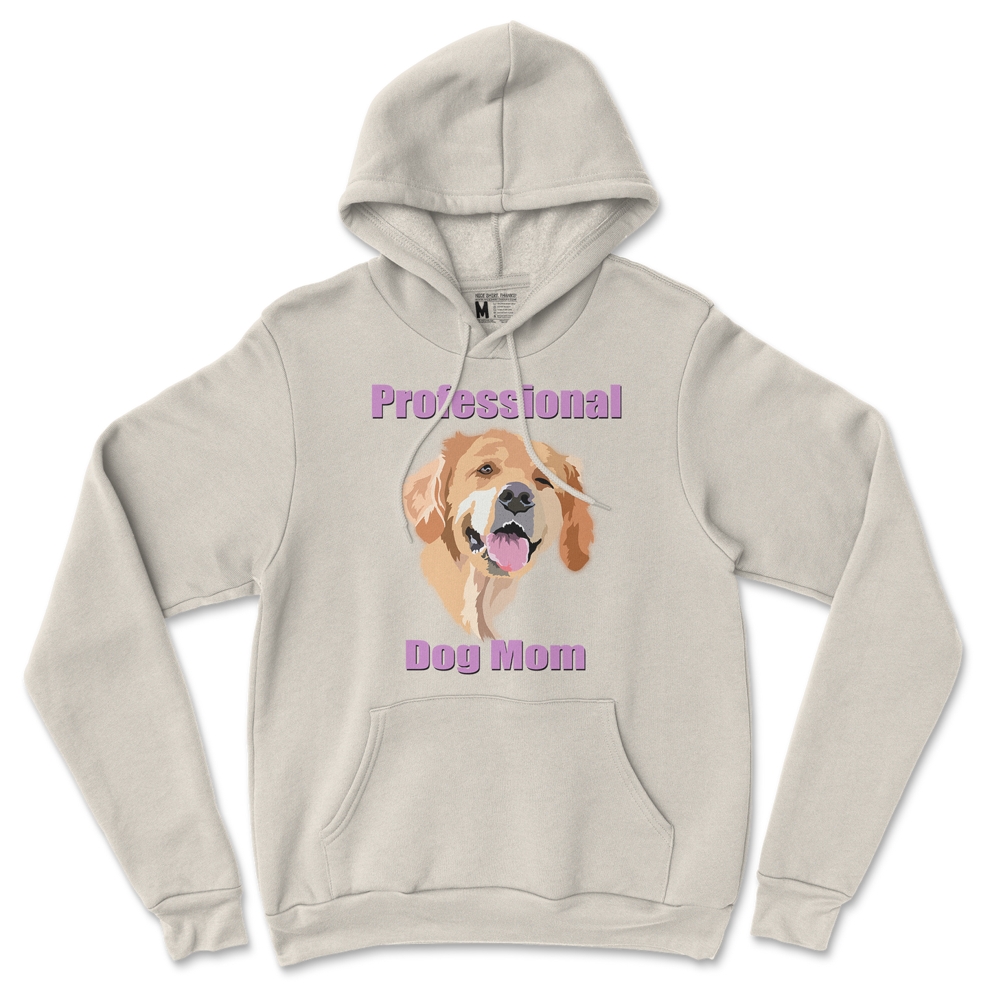 Gildan SoftStyle Hoodie Dog Mom in Sand