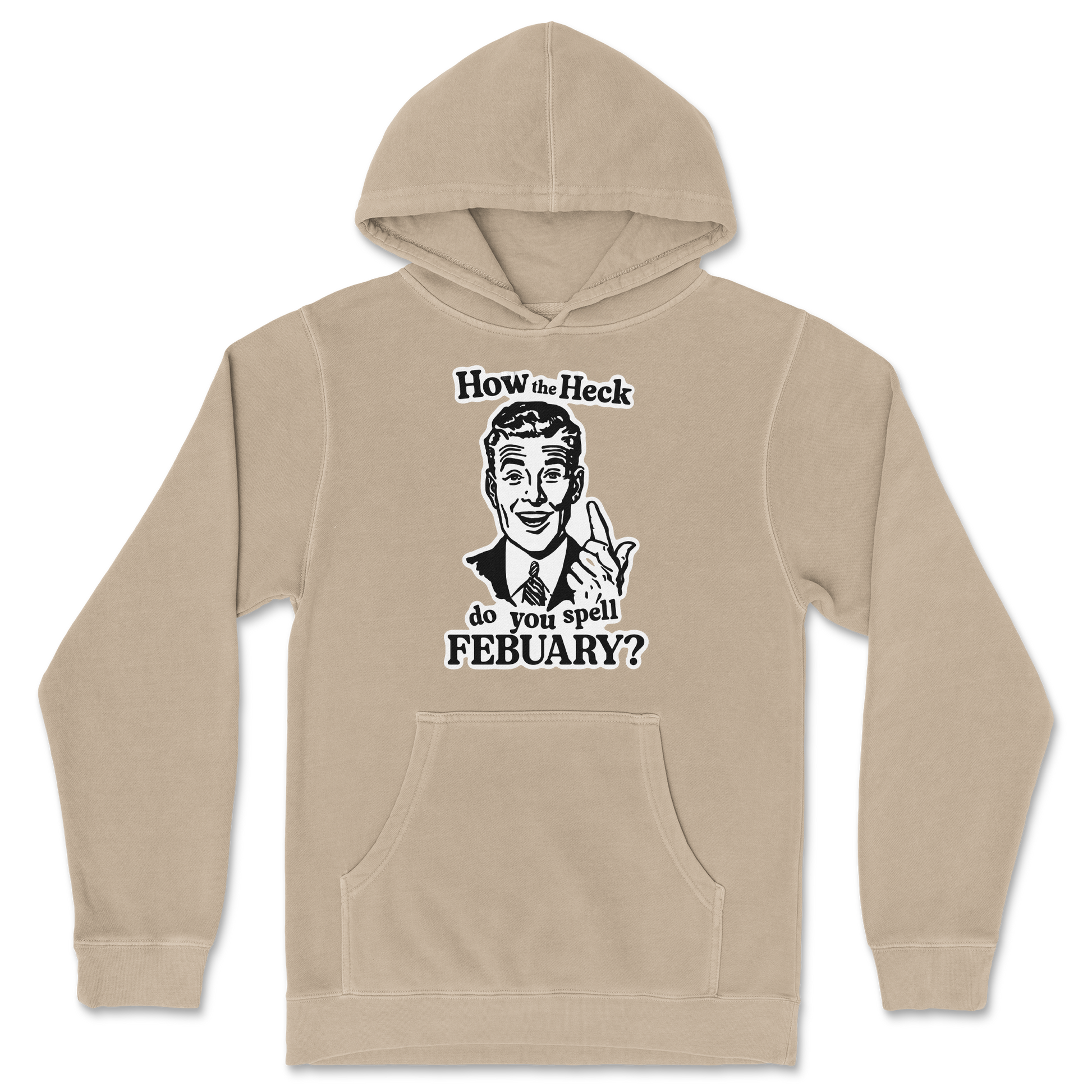 Independent Clothing Co. Hoodie February in Sandstone
