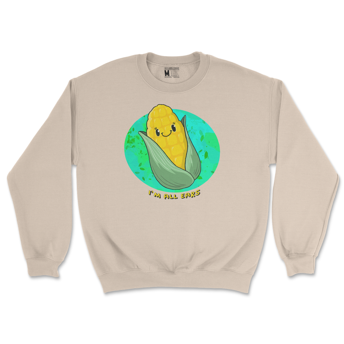 Gildan SoftStyle Crew Neck Mmm Corn in Sand