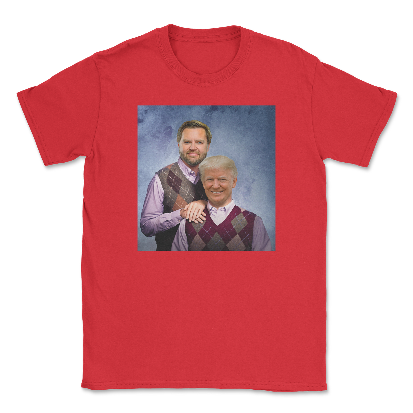 The Nice Shirt T-Shirt Step Brothers  in Red
