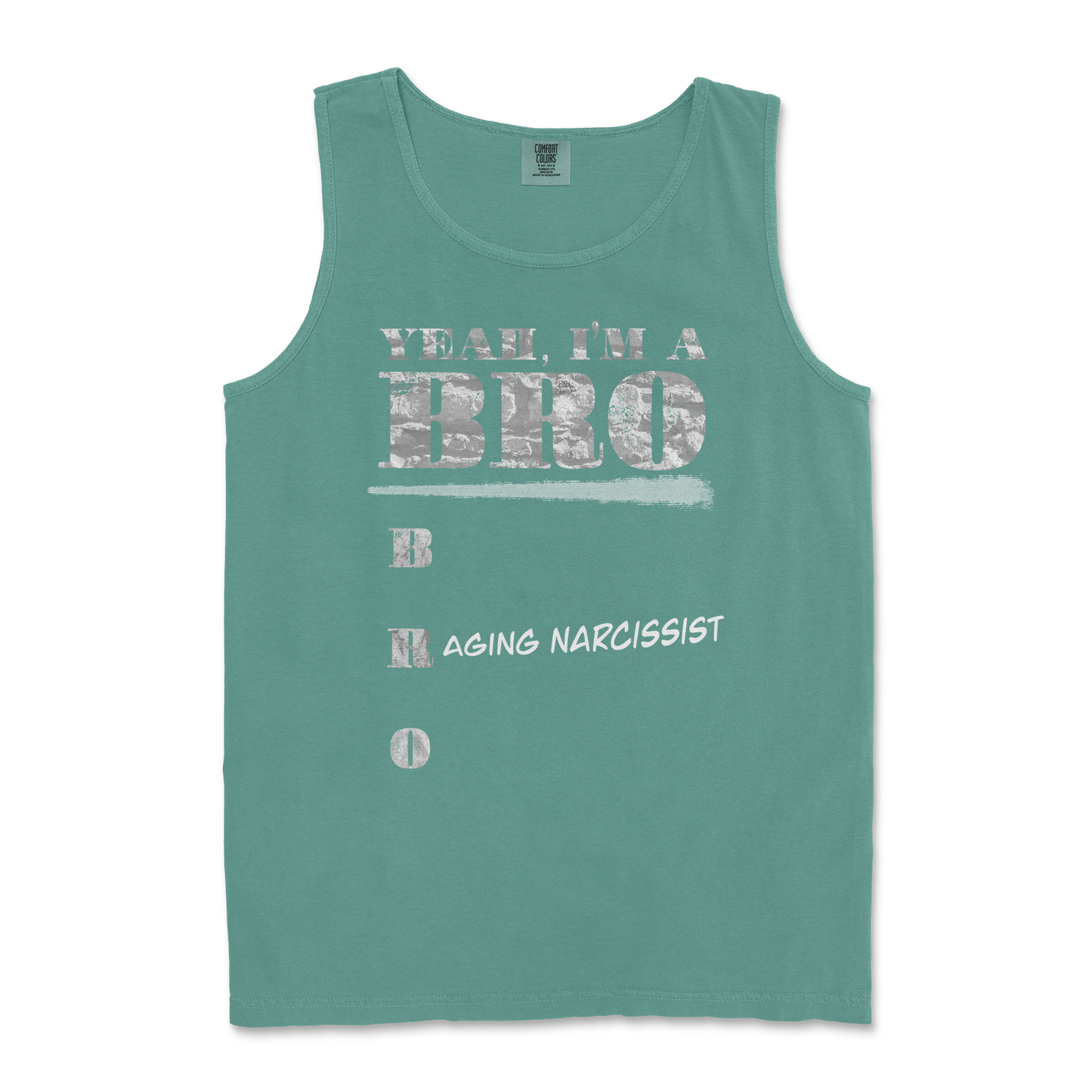 Comfort Colors Tank Top Im Your Bro in LightGreen