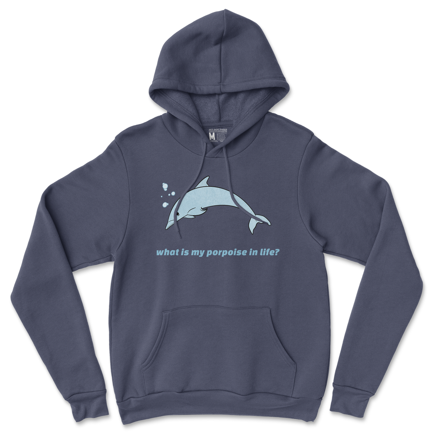 Gildan SoftStyle Hoodie Porpoise in Navy