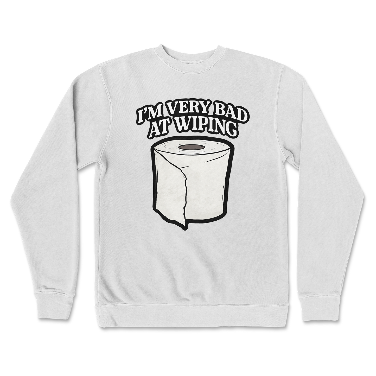 Independent Clothing Co. Crew Neck Bad Wiper in White