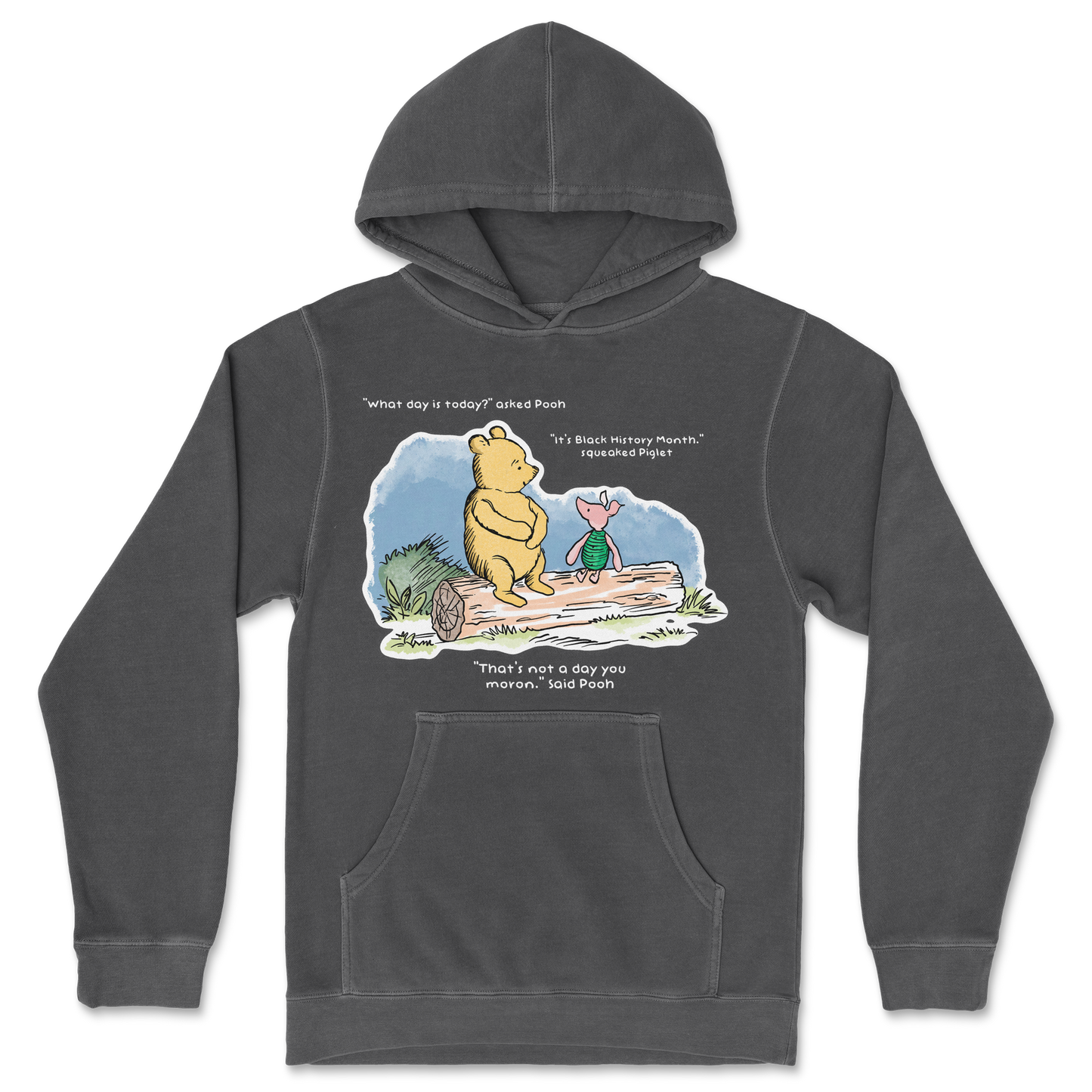 Independent Clothing Co. Hoodie Winnie the Pooh in Black