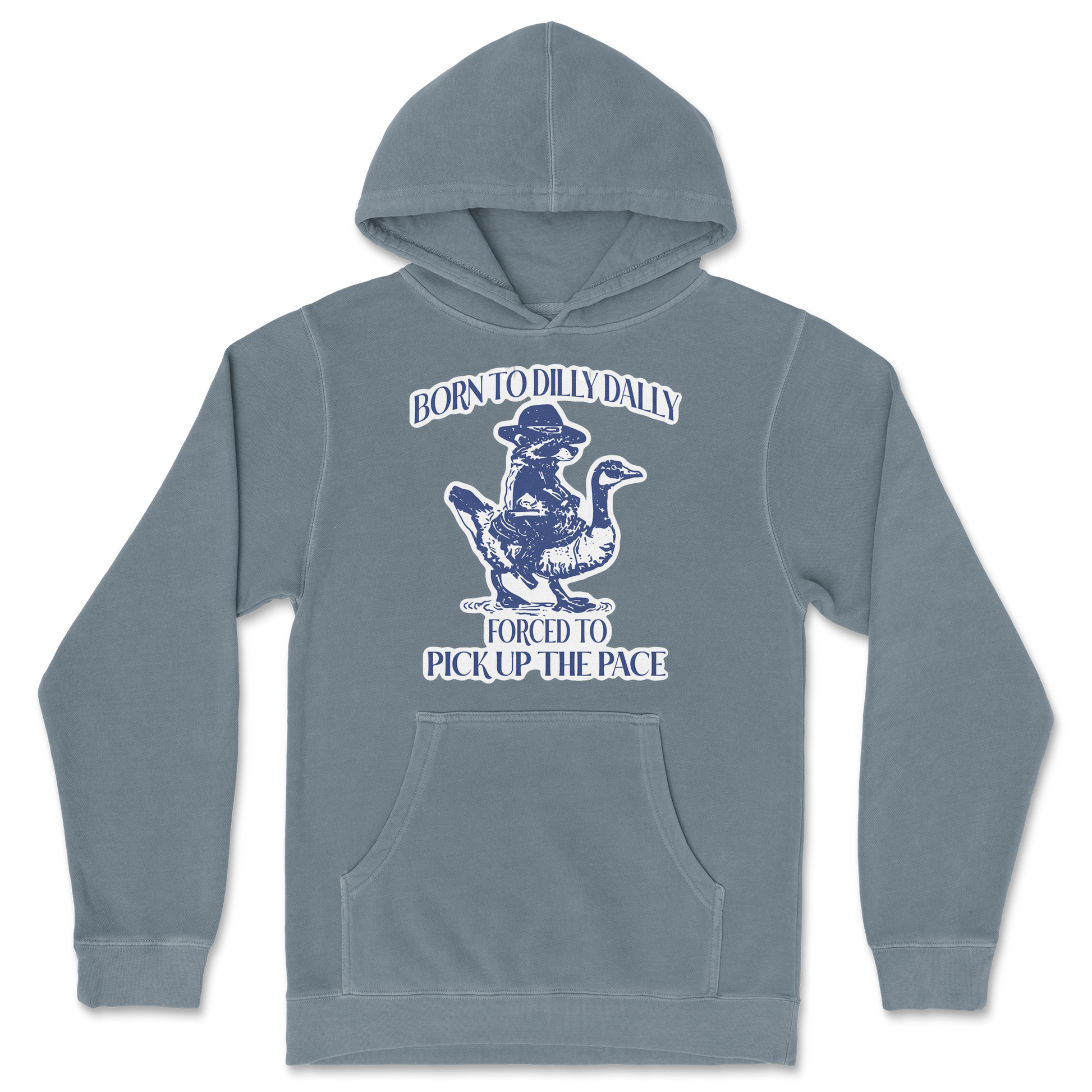 Independent Clothing Co. Hoodie Dilly Dally  in Blue-Magic