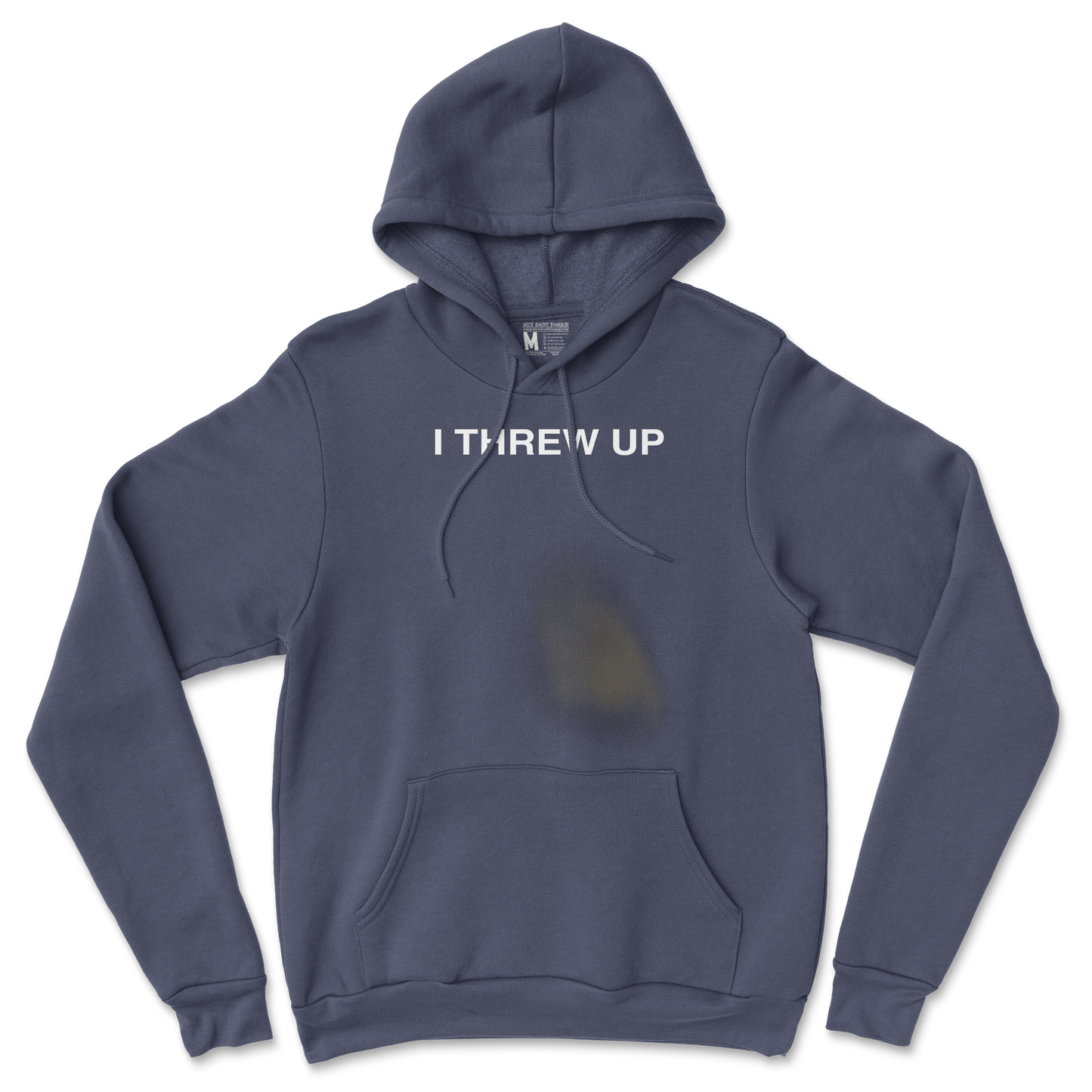 Gildan SoftStyle Hoodie Mom I Threw Up in Navy