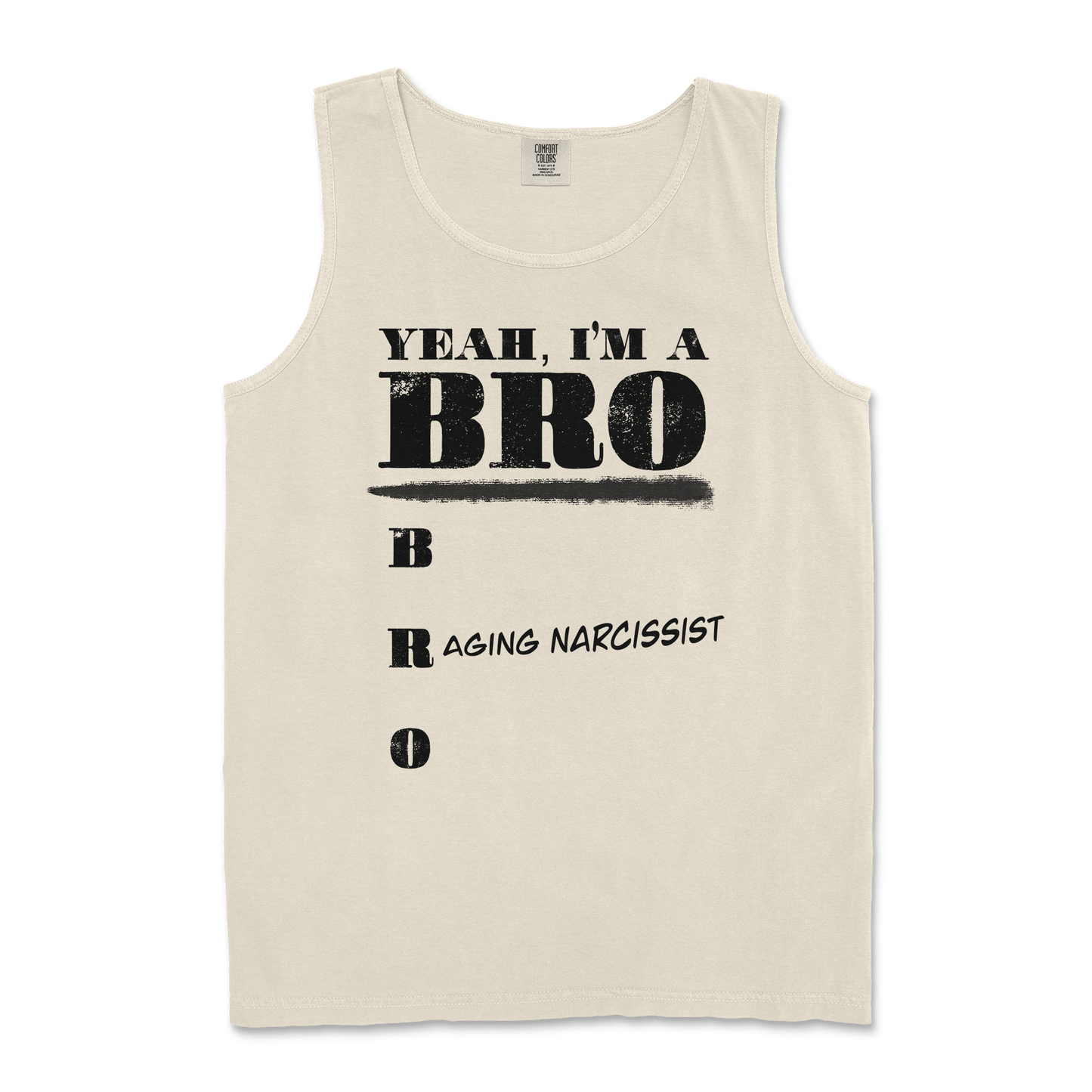 Comfort Colors Tank Top Im Your Bro in Ivory