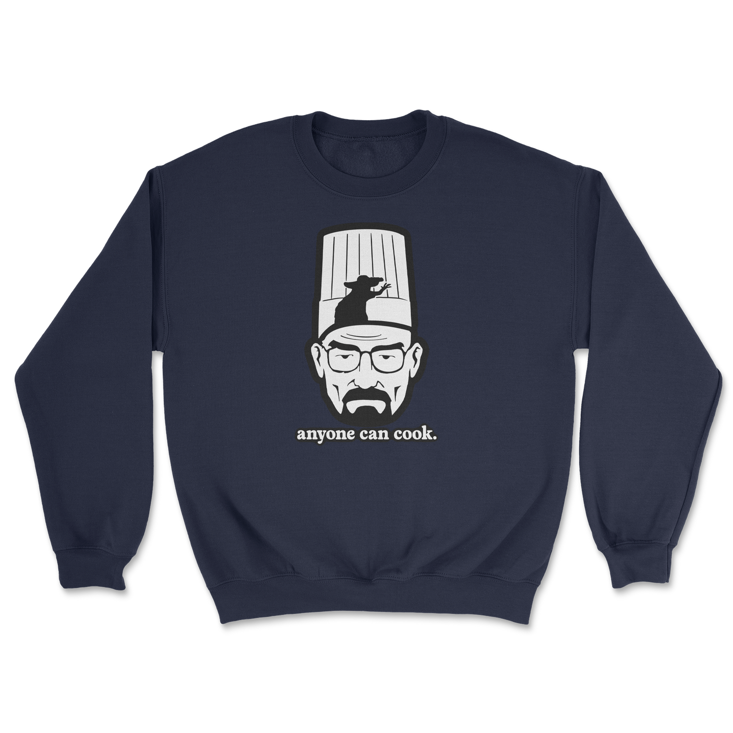 Heavy Blend Crew Neck Everyone Can Cook in Navy
