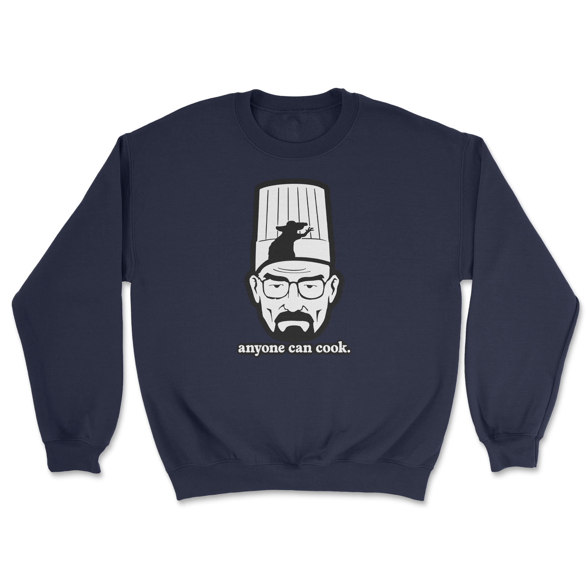Heavy Blend Crew Neck Everyone Can Cook in Navy