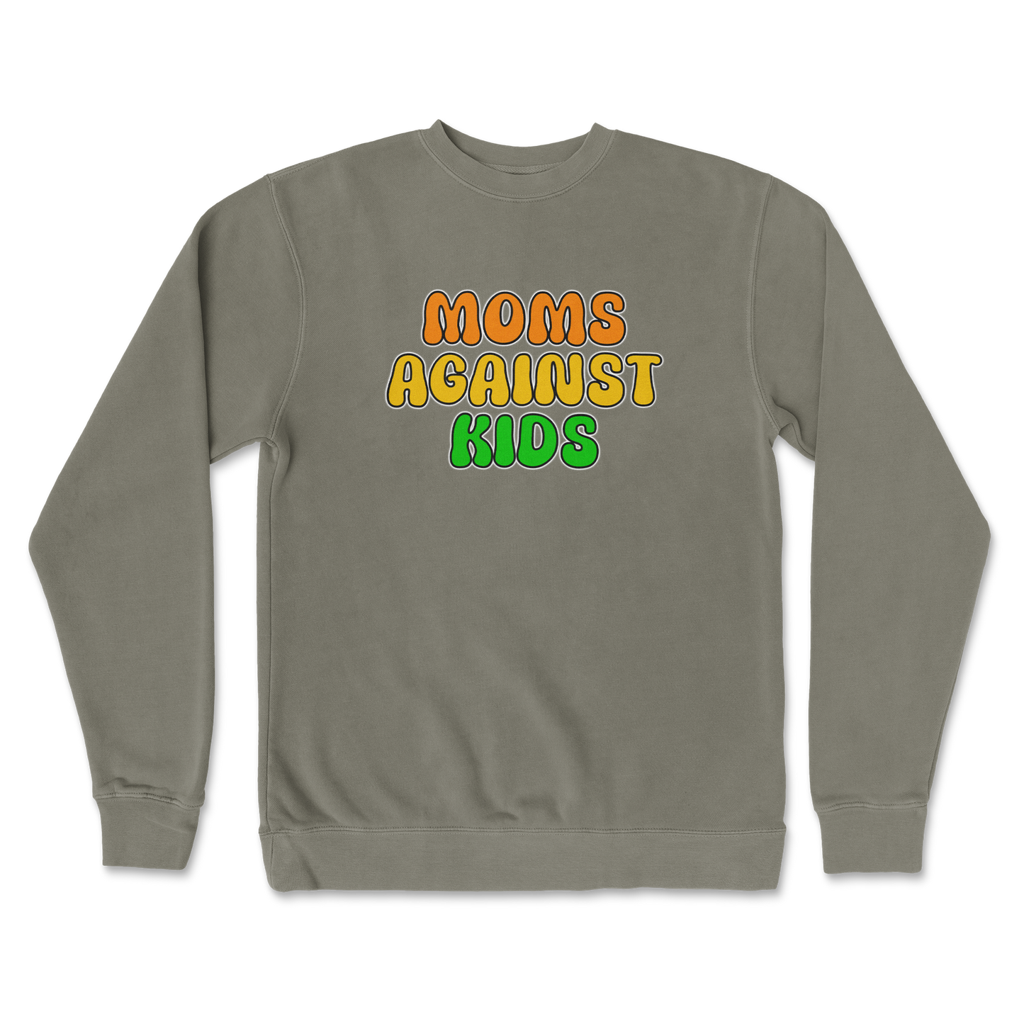 Independent Clothing Co. Crew Neck Moms Agianst Kids in Army