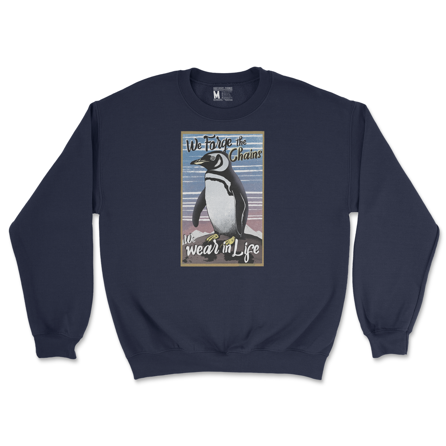 Gildan SoftStyle Crew Neck in Navy