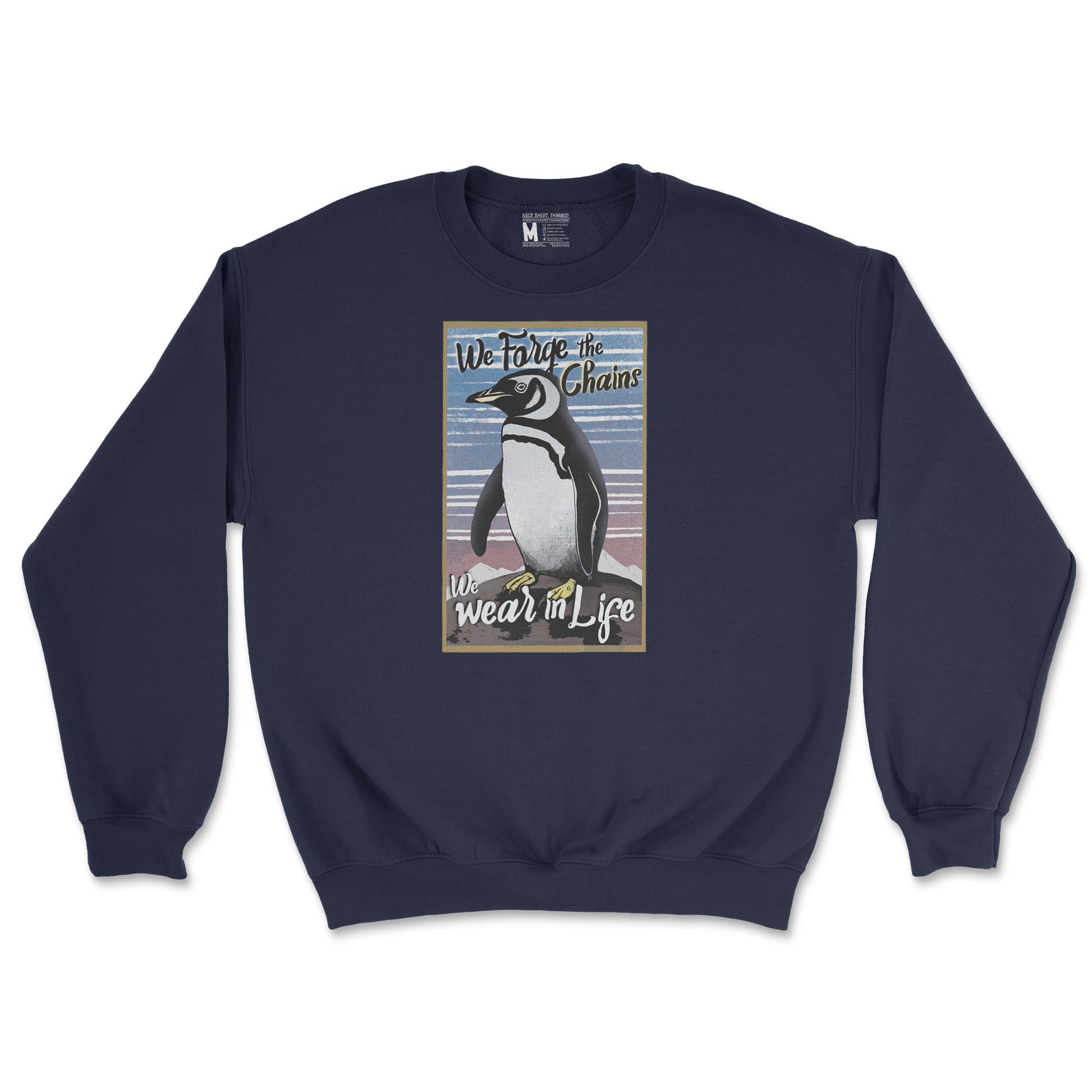 Gildan SoftStyle Crew Neck in Navy