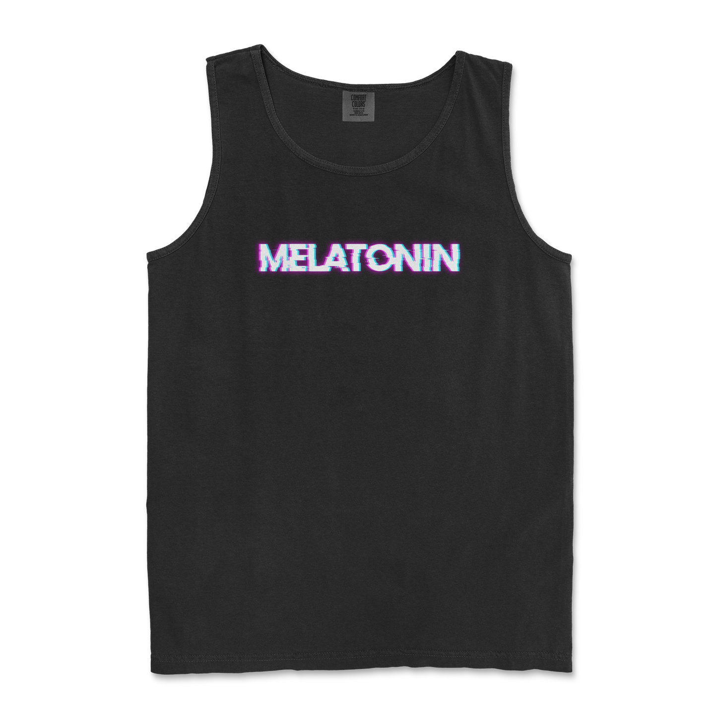Comfort Colors Tank Top Melatonin in Black
